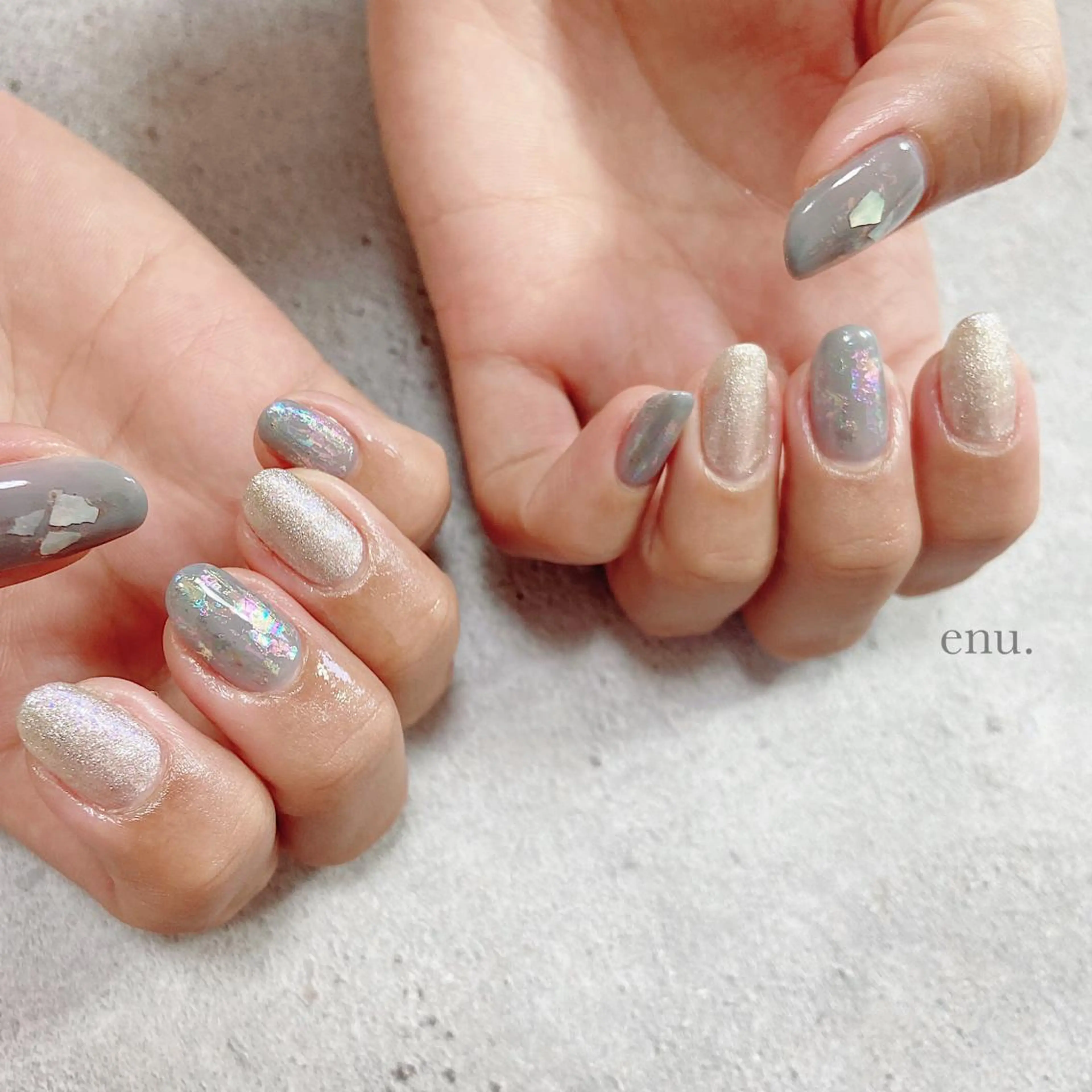 ネイル ハンドネイル enu. nanakoのネイルデザイン