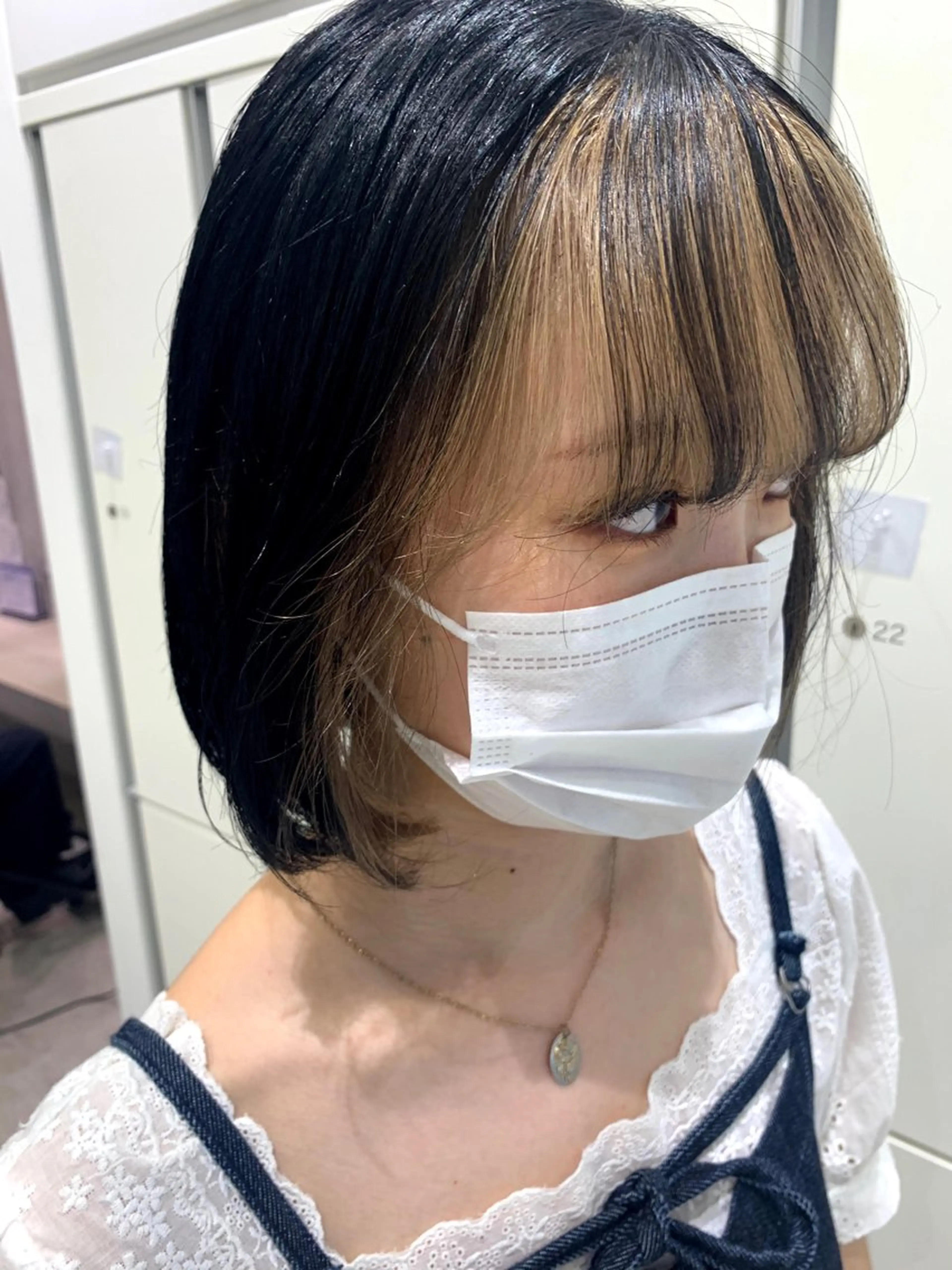 ショート カラー 髪質改善ストレート 🌈似合わせカットのヘアスタイル