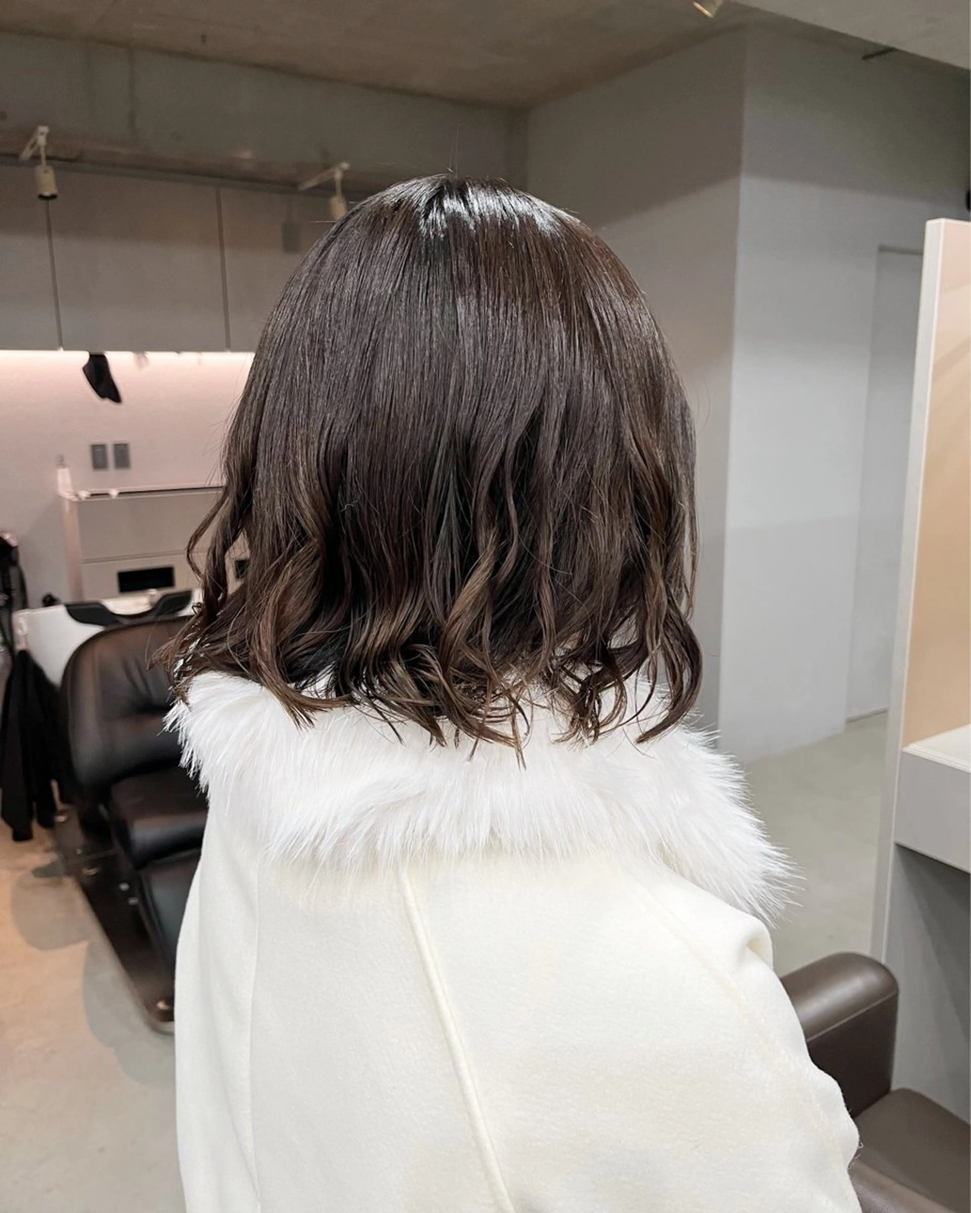 ショート パーマ カット パーマ ロングパーマ木村 ボブパーマのヘアスタイル