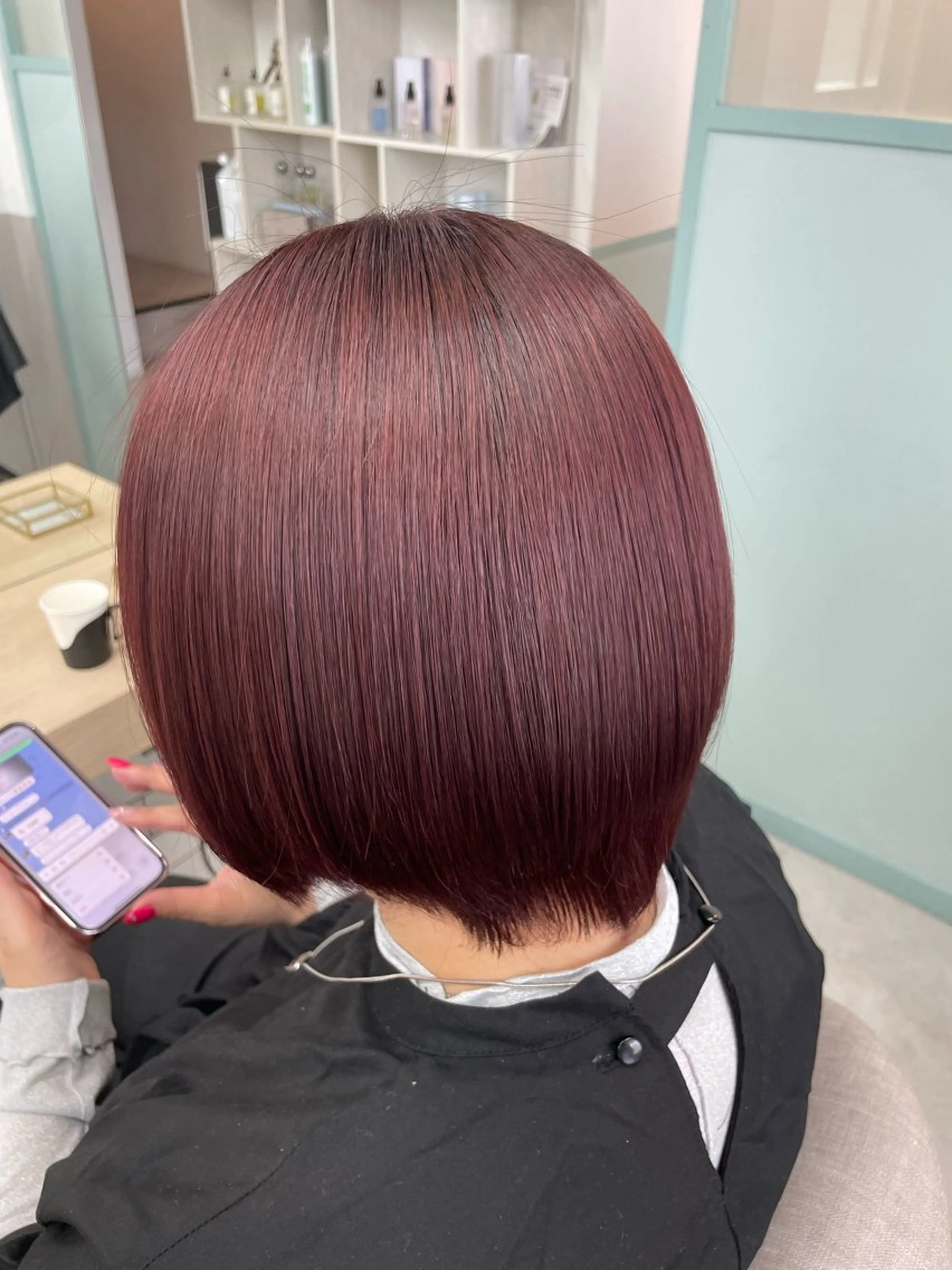 ミディアム Luana難波 🫧NOAのヘアスタイル