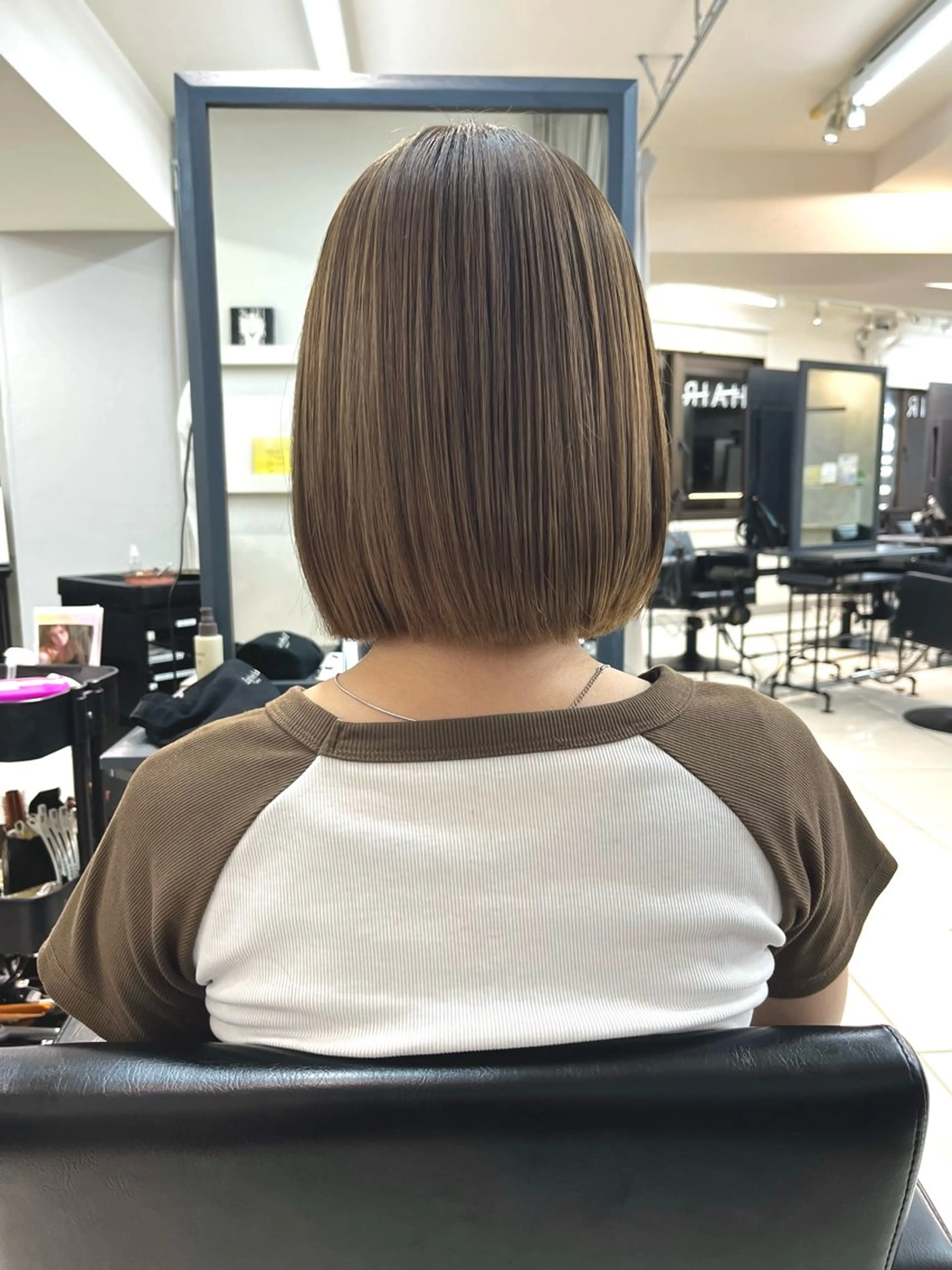 カラー ウルフ/顔まわり ♡めいのヘアスタイル