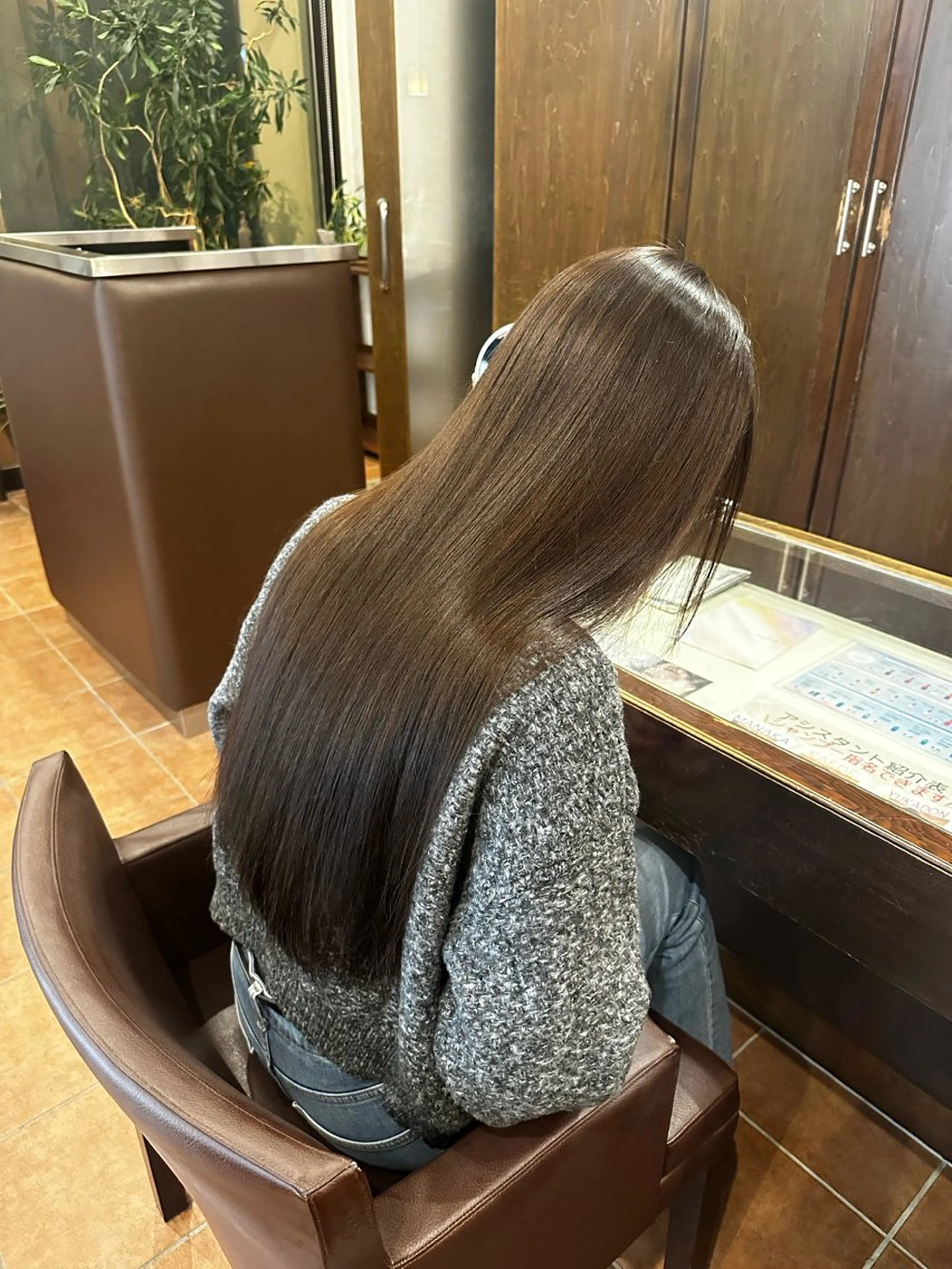 ロング カラー 和田 楓のヘアスタイル