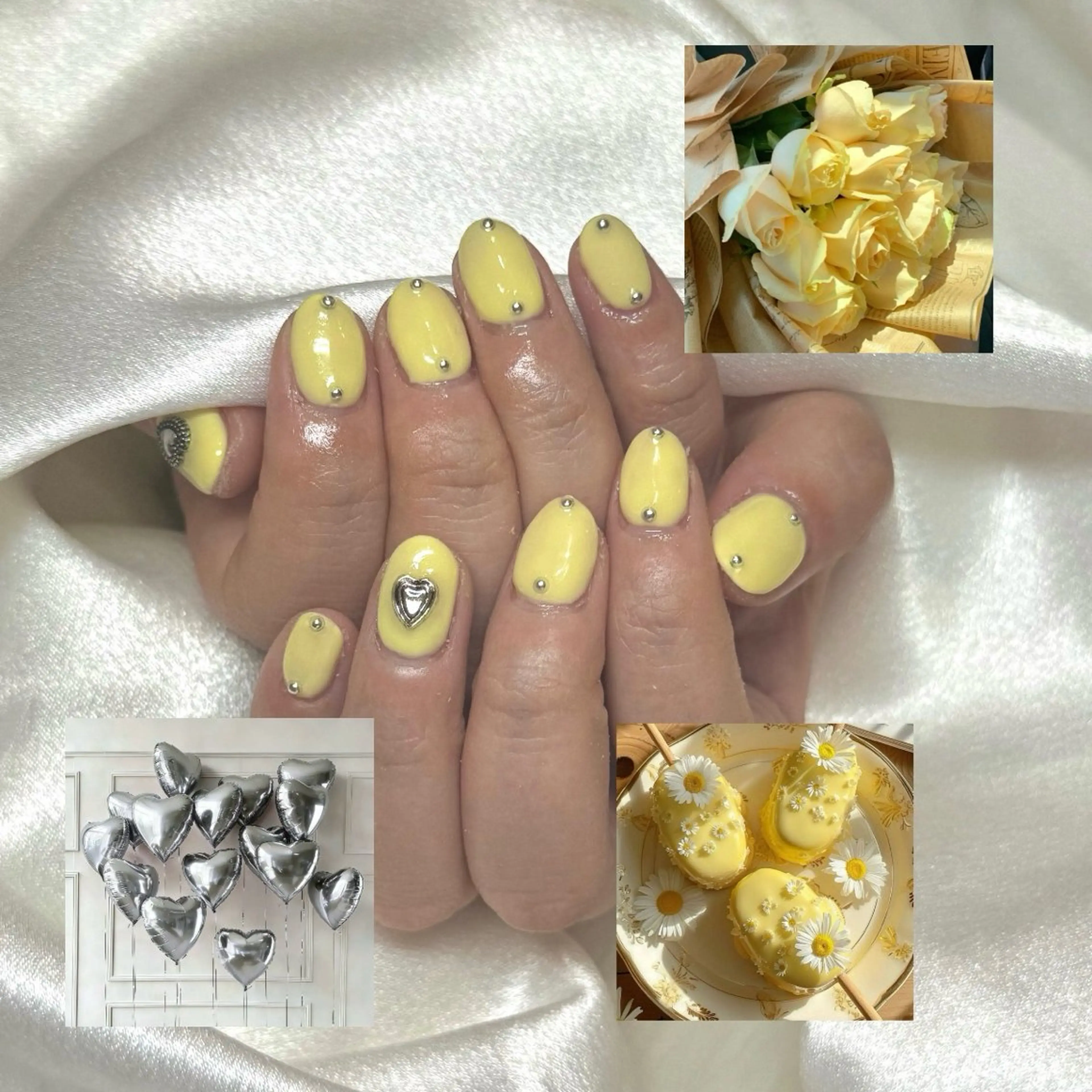 ネイル シンプルネイル やなじ 🦊🦋のネイルデザイン