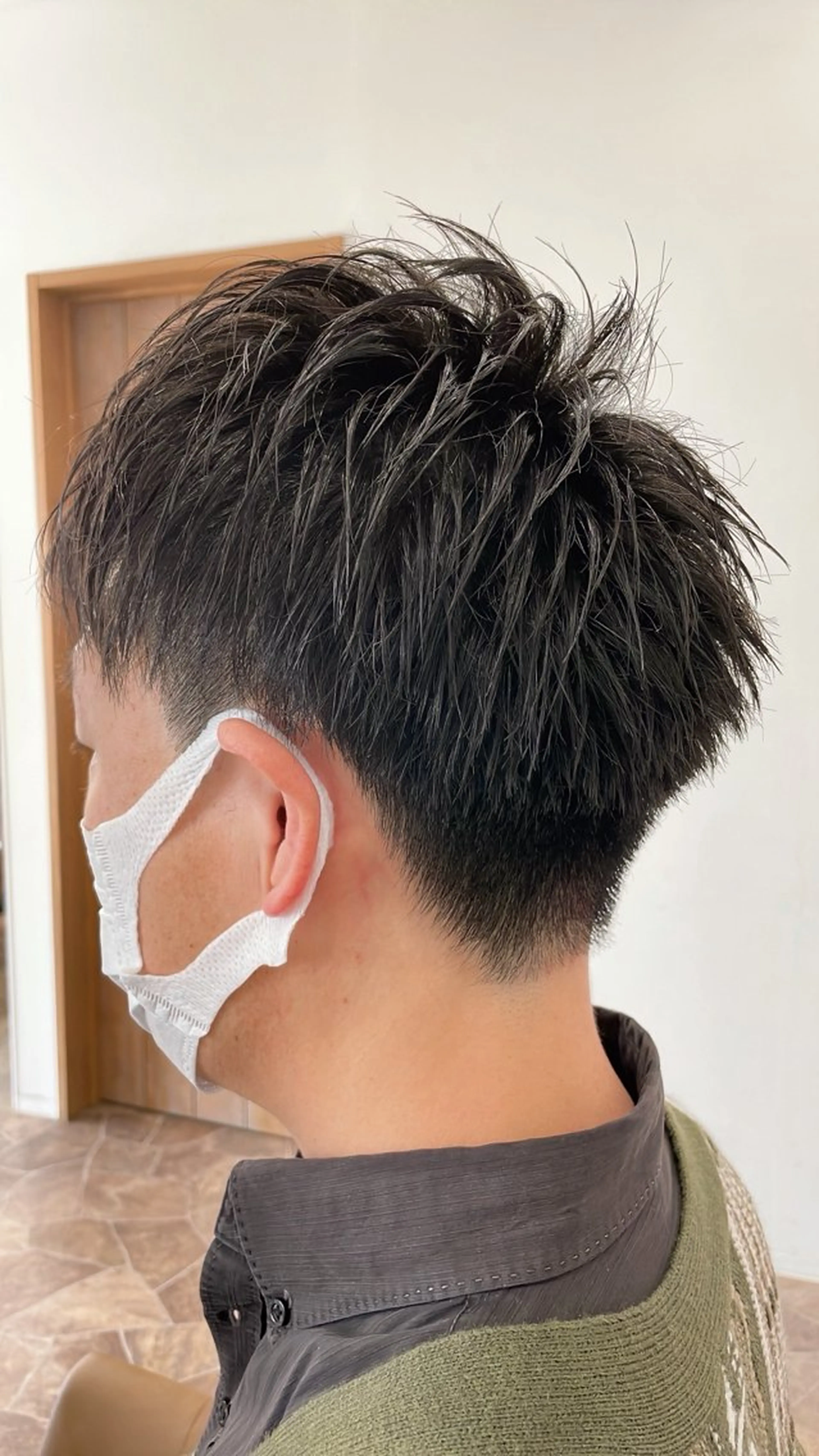 メンズ 刈り上げ カット 細井 勇吹のヘアスタイル