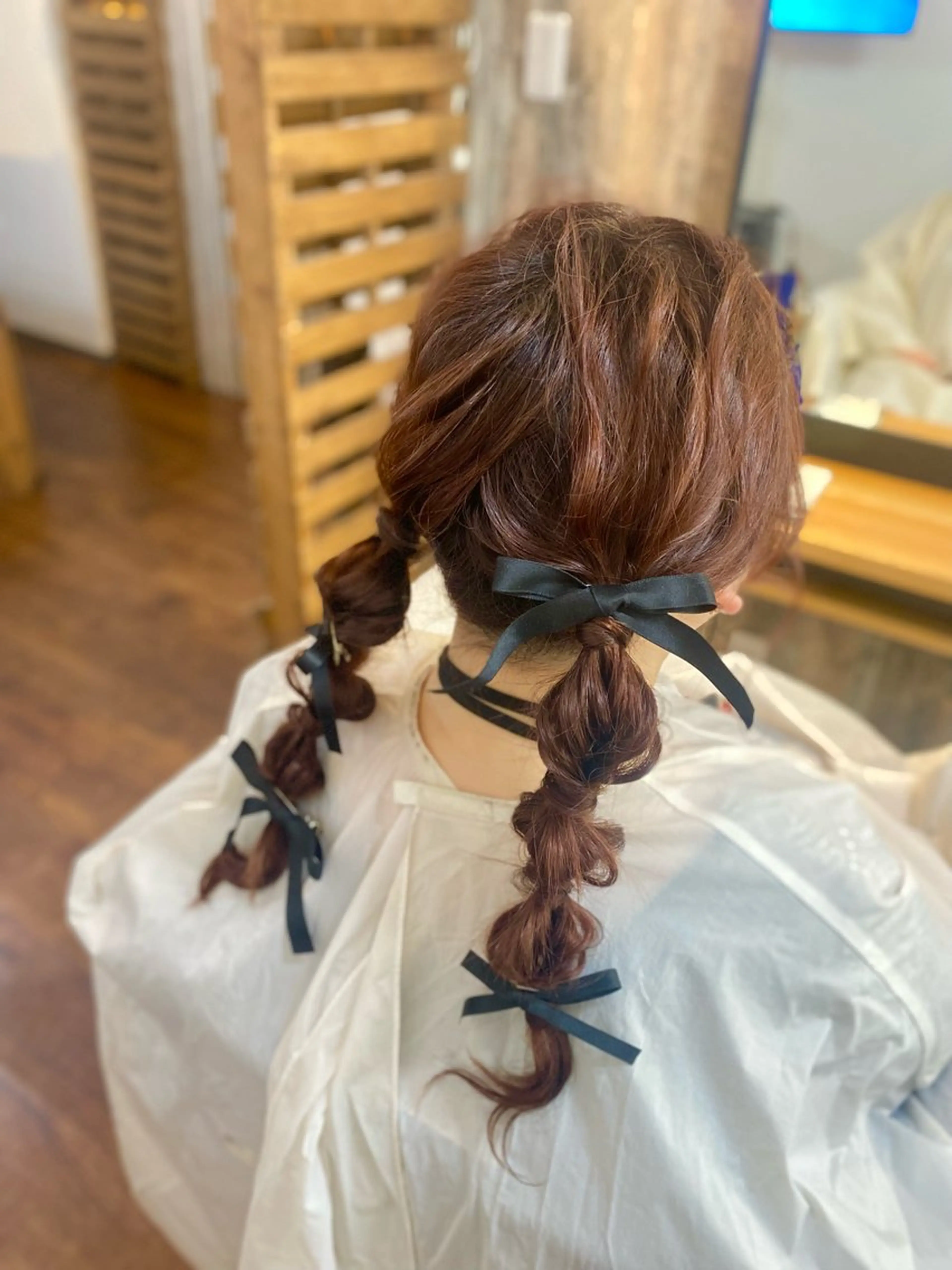 ロング ヘアアレンジ ヘアセット Luzir⭐︎ GEN⭐︎のヘアスタイル