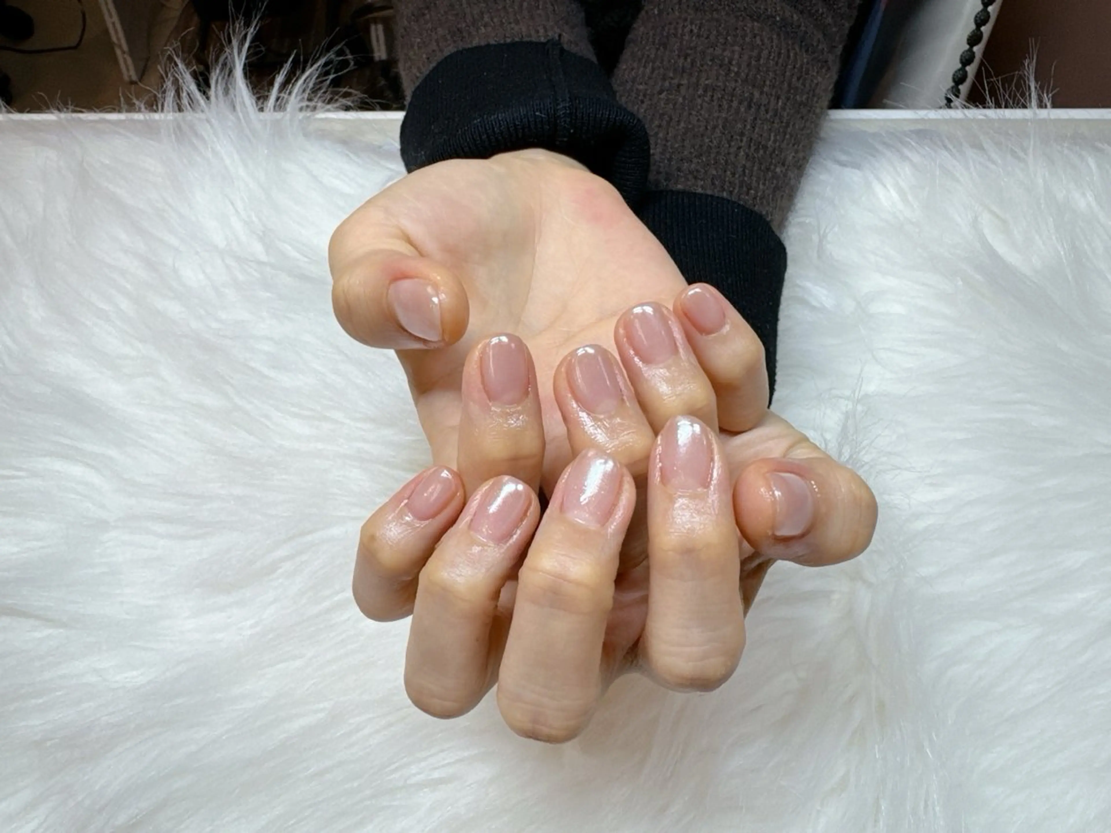 ネイル グラデーション ミラーネイル Aliceマツエク ＆ネイル3のマツエク・マツパデザイン