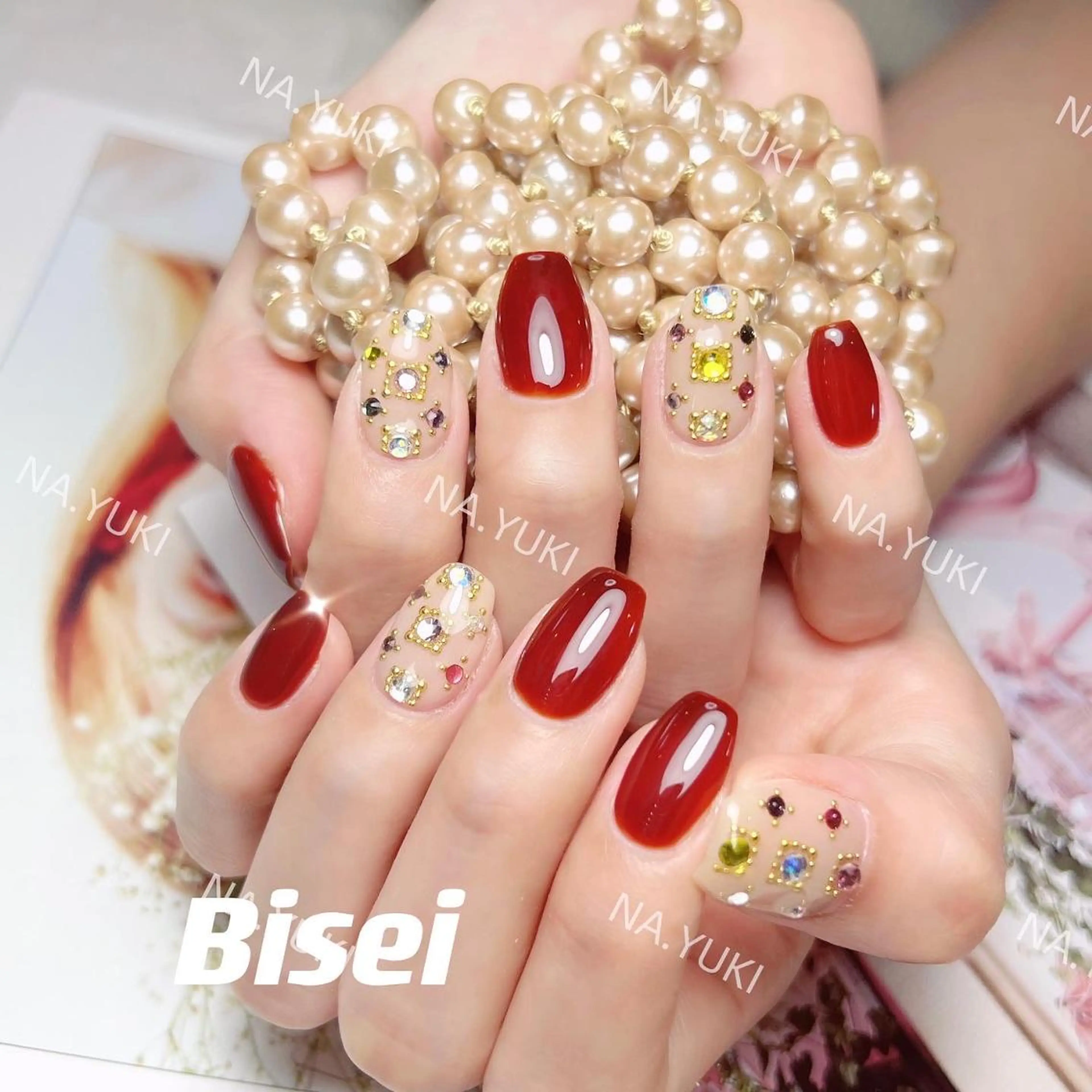 ネイル ハンドネイル ハンドケア YUKI 💗 渋谷店のネイルデザイン