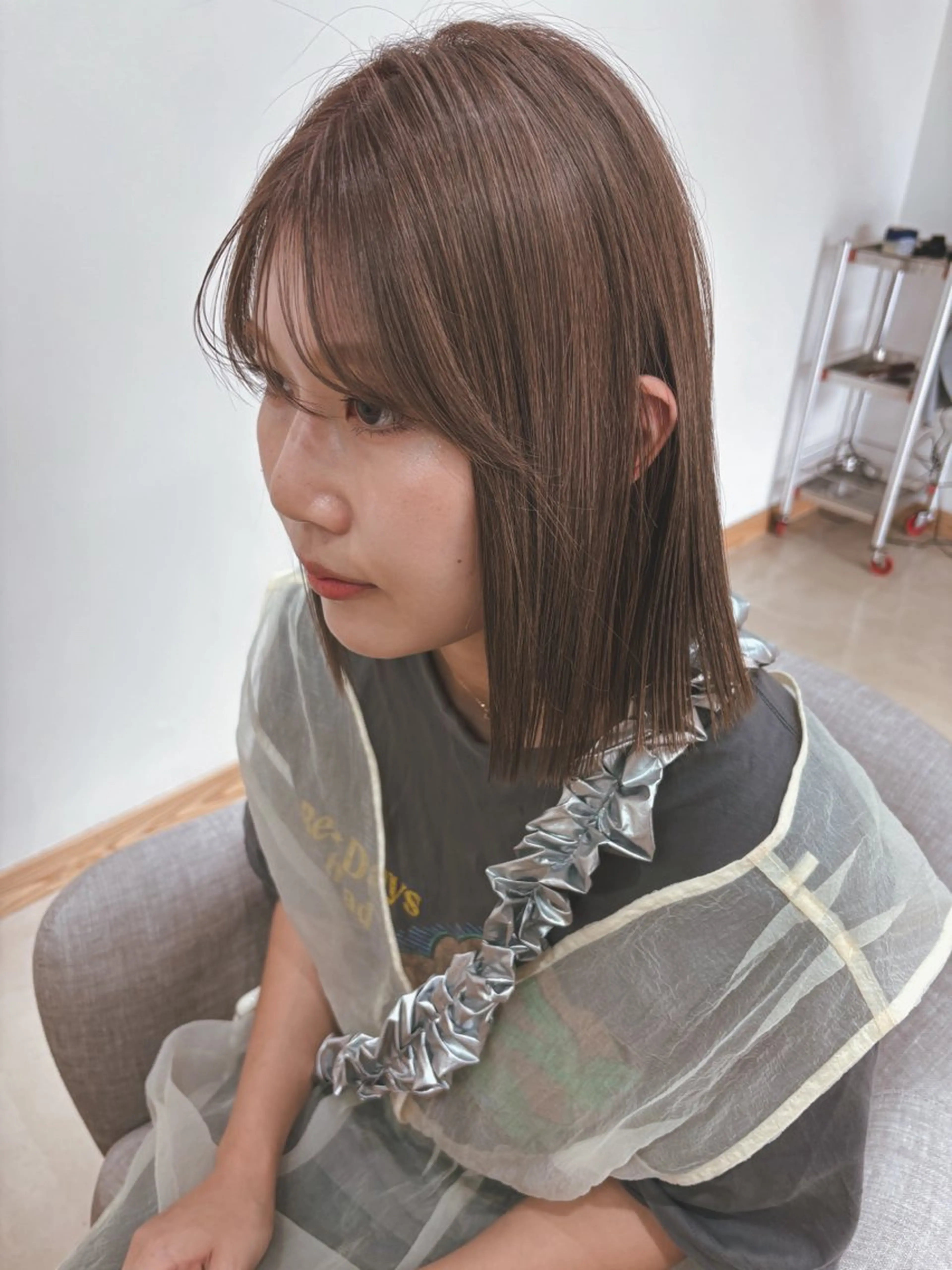 カット＋カラー＋髪質改善トリートメントの写真