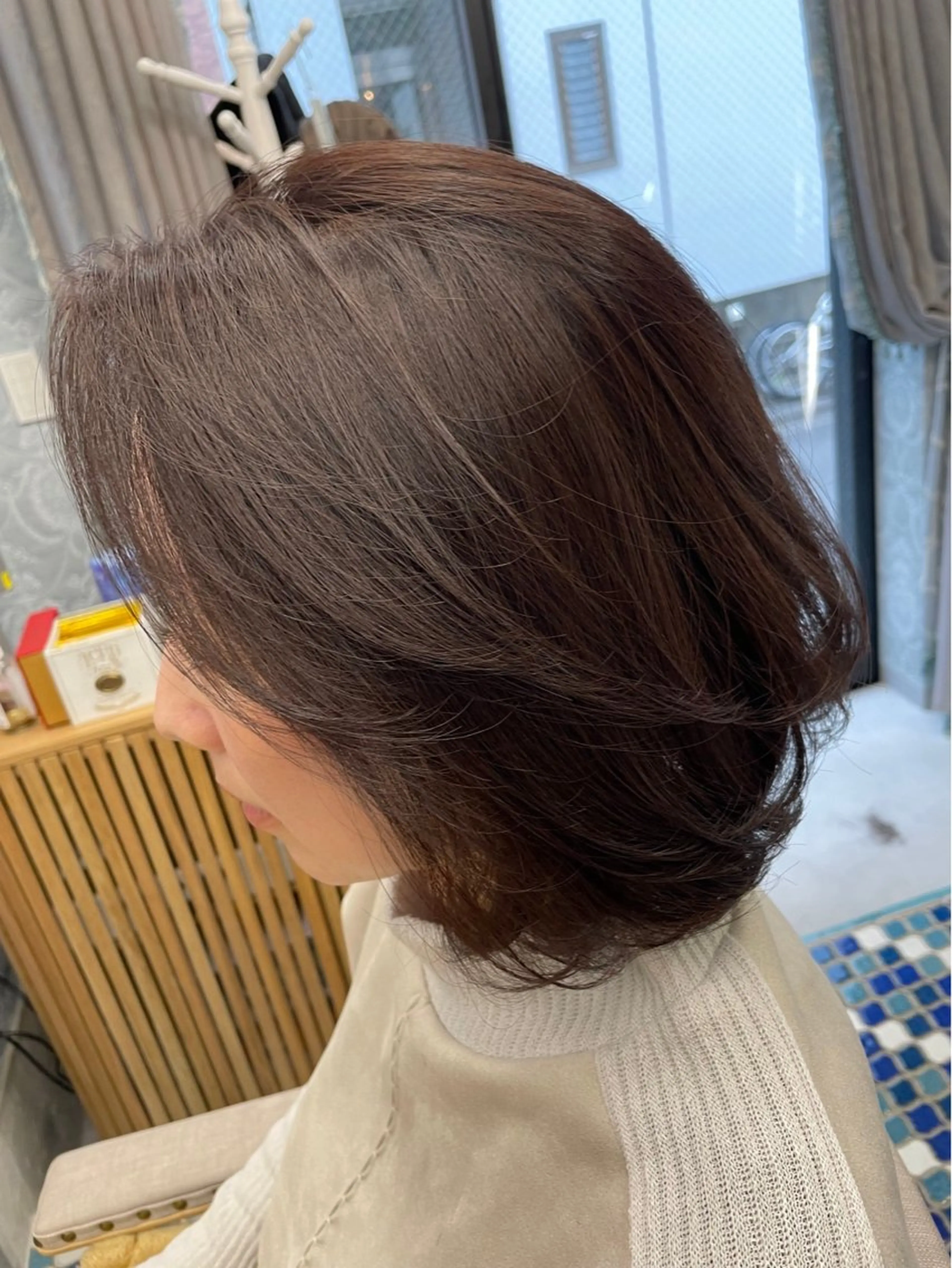 カラー 大矢 美奈子のヘアスタイル