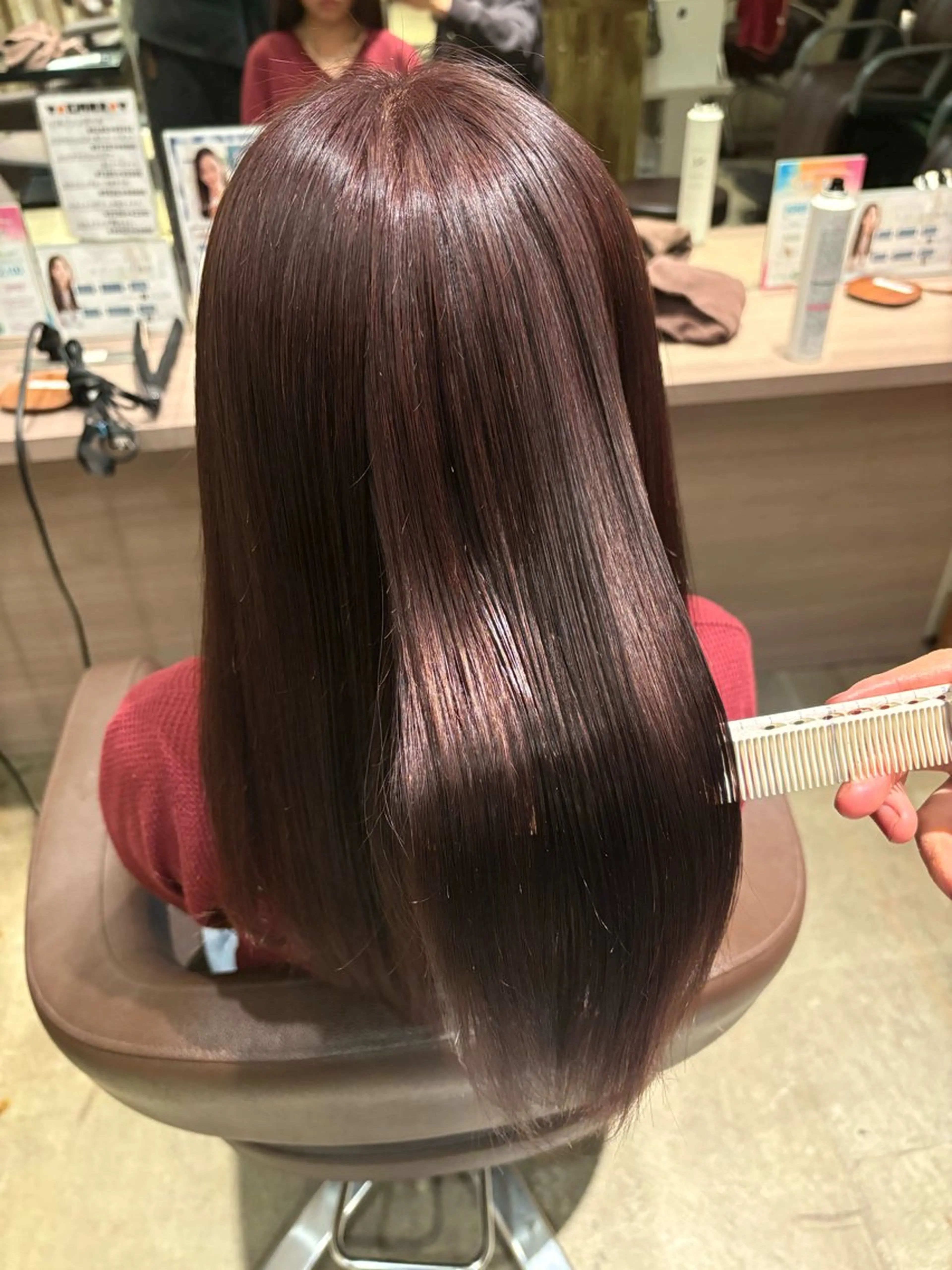 ＼今ならお得‼️／カット＋イルミナカラー＋3STEPトリートメント🧴✨の写真