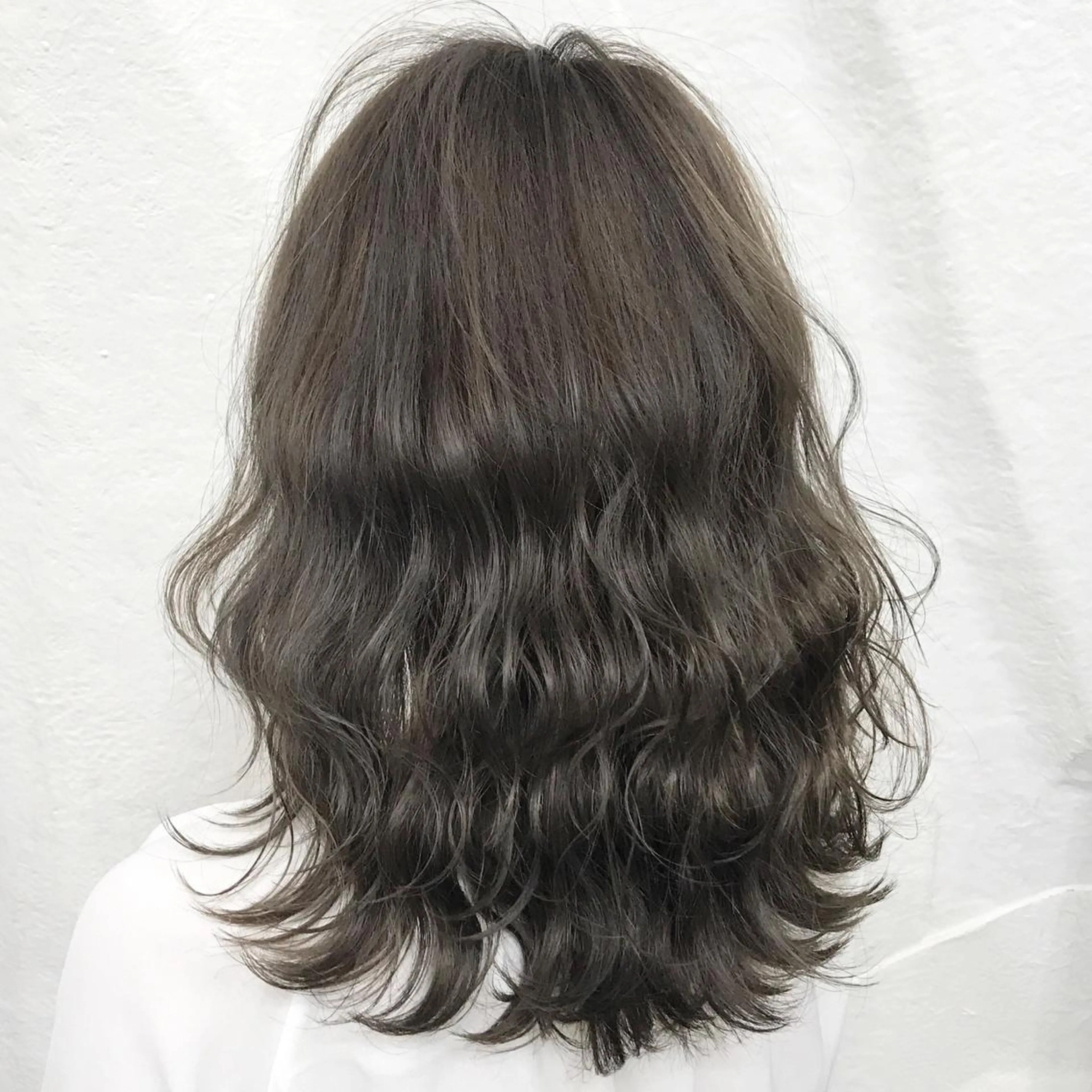 カラー アッシュ アッシュグレー アッシュグレージュ ブリーチ グレージュ K-POP好き美容師 🇰🇷Kai.Yのヘアスタイル