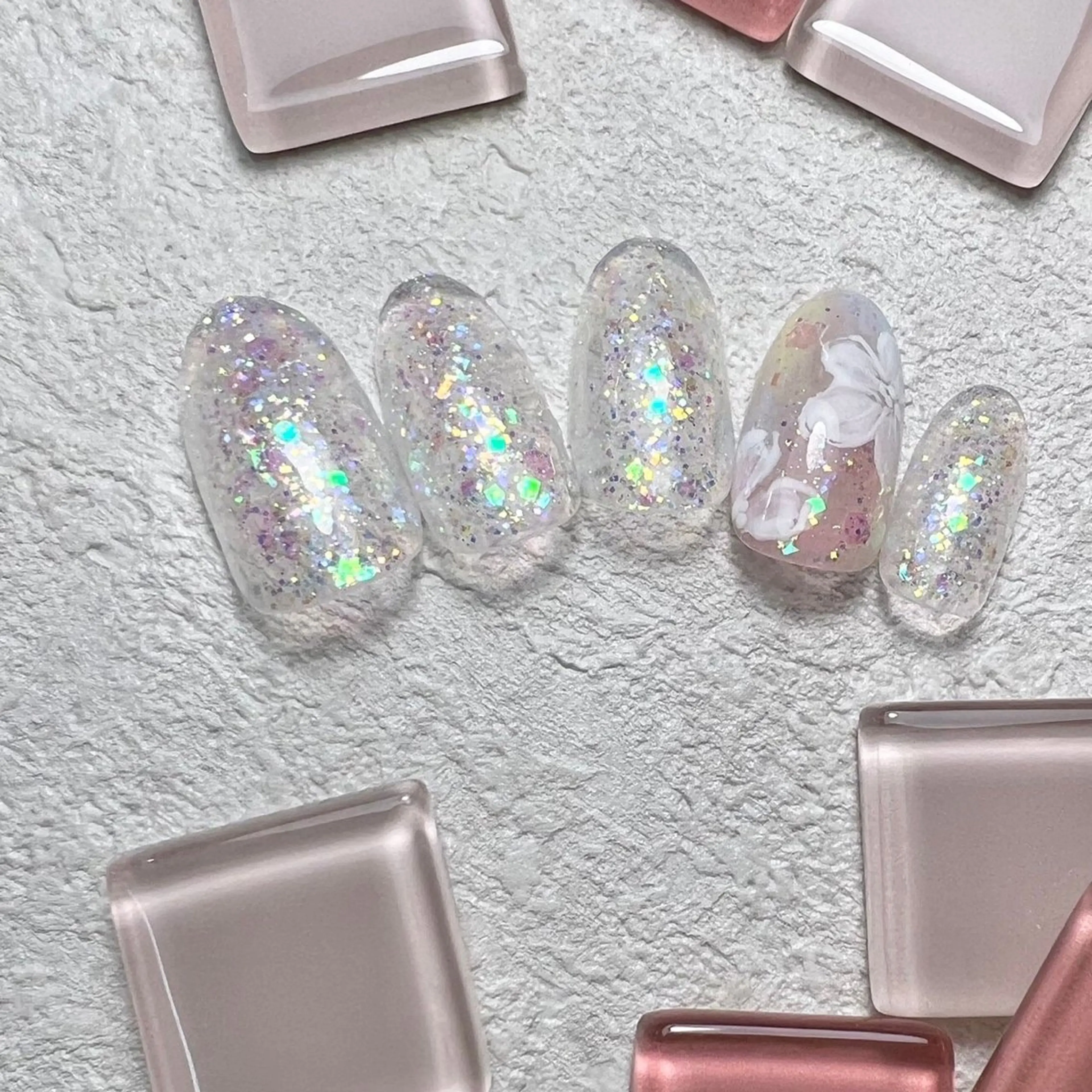 ネイル アートネイル シンプルネイル ネイルチップ ⭐︎休業中の練習⭐︎ JNA認定講師髙橋のネイルデザイン