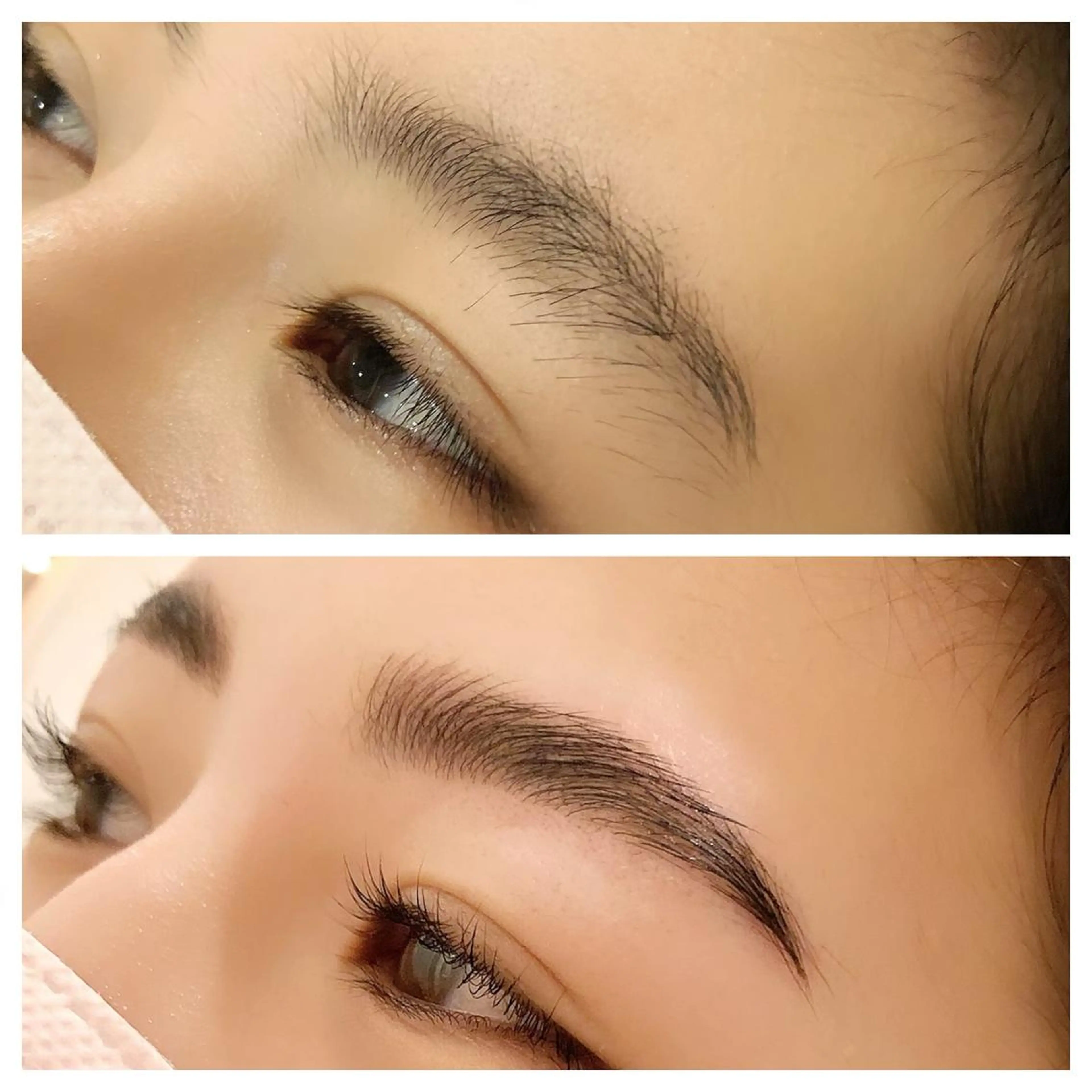 🦋ハリウッドブロウリフト+アイブロウスタイリング（眉ワックス・メイク含む）※詳細必読の写真