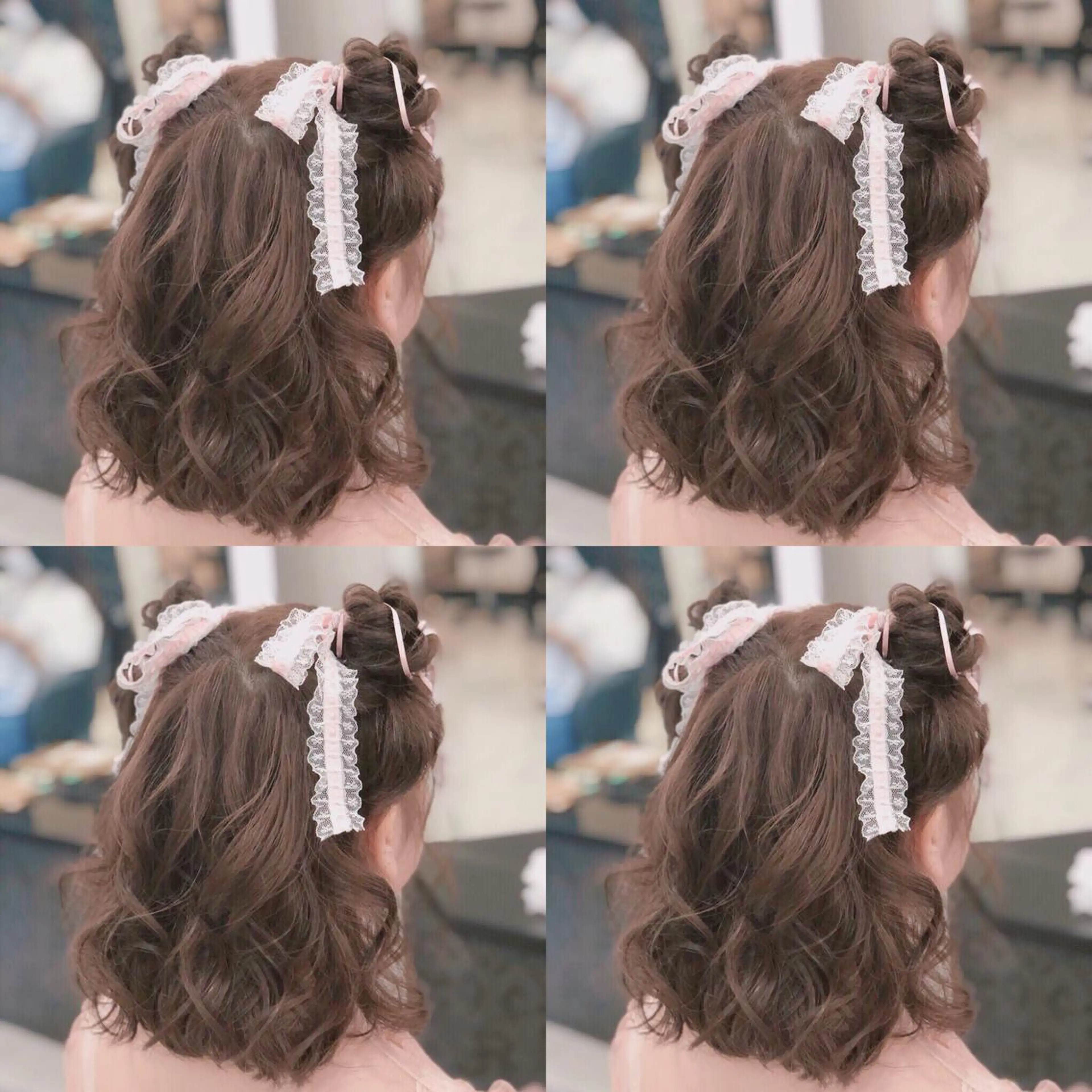 ミディアム ヘアアレンジ ヘアセット 🌷MAYU 🌷のヘアスタイル