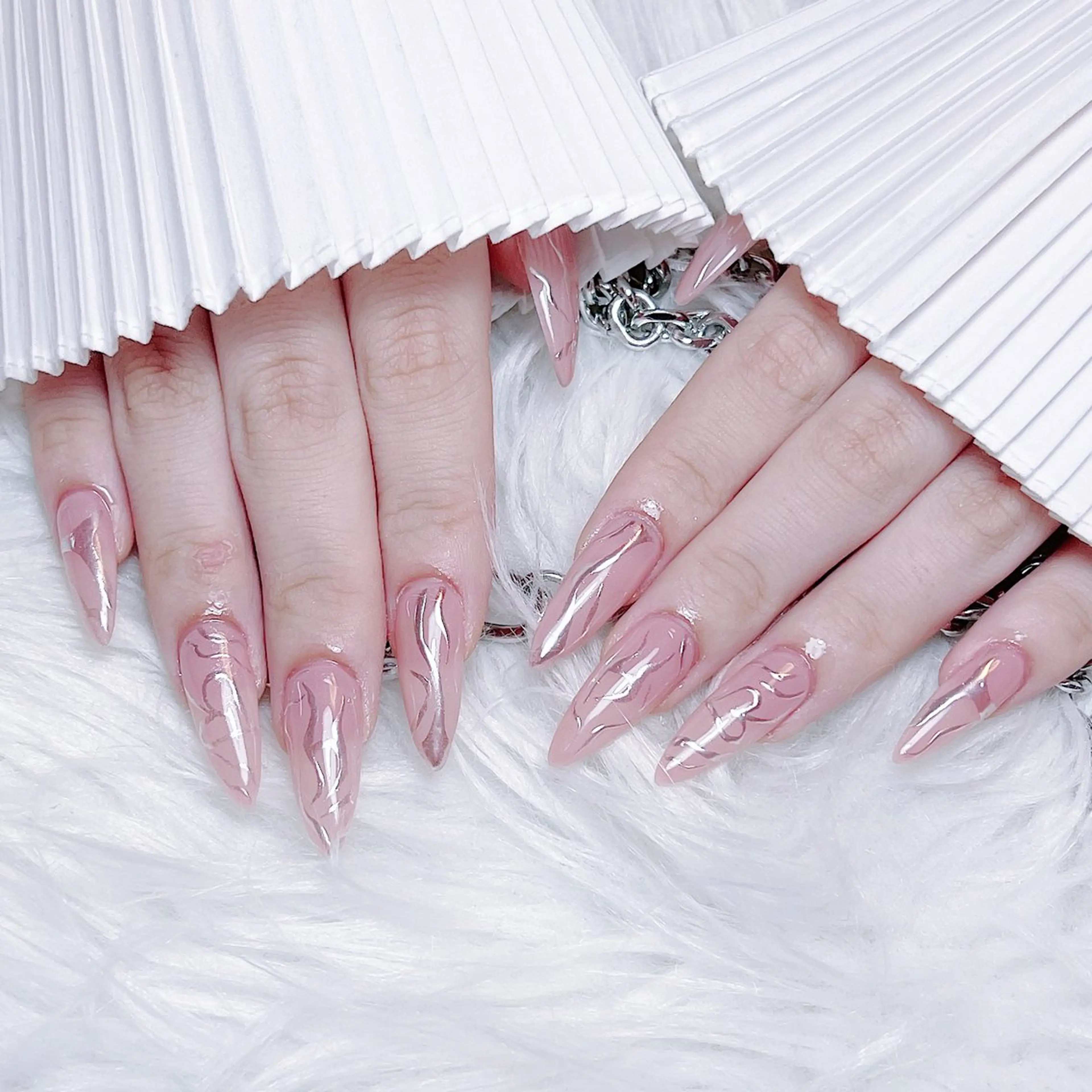 ネイル ハンドネイル Ugirl Nail Pinpin🤍のネイルデザイン