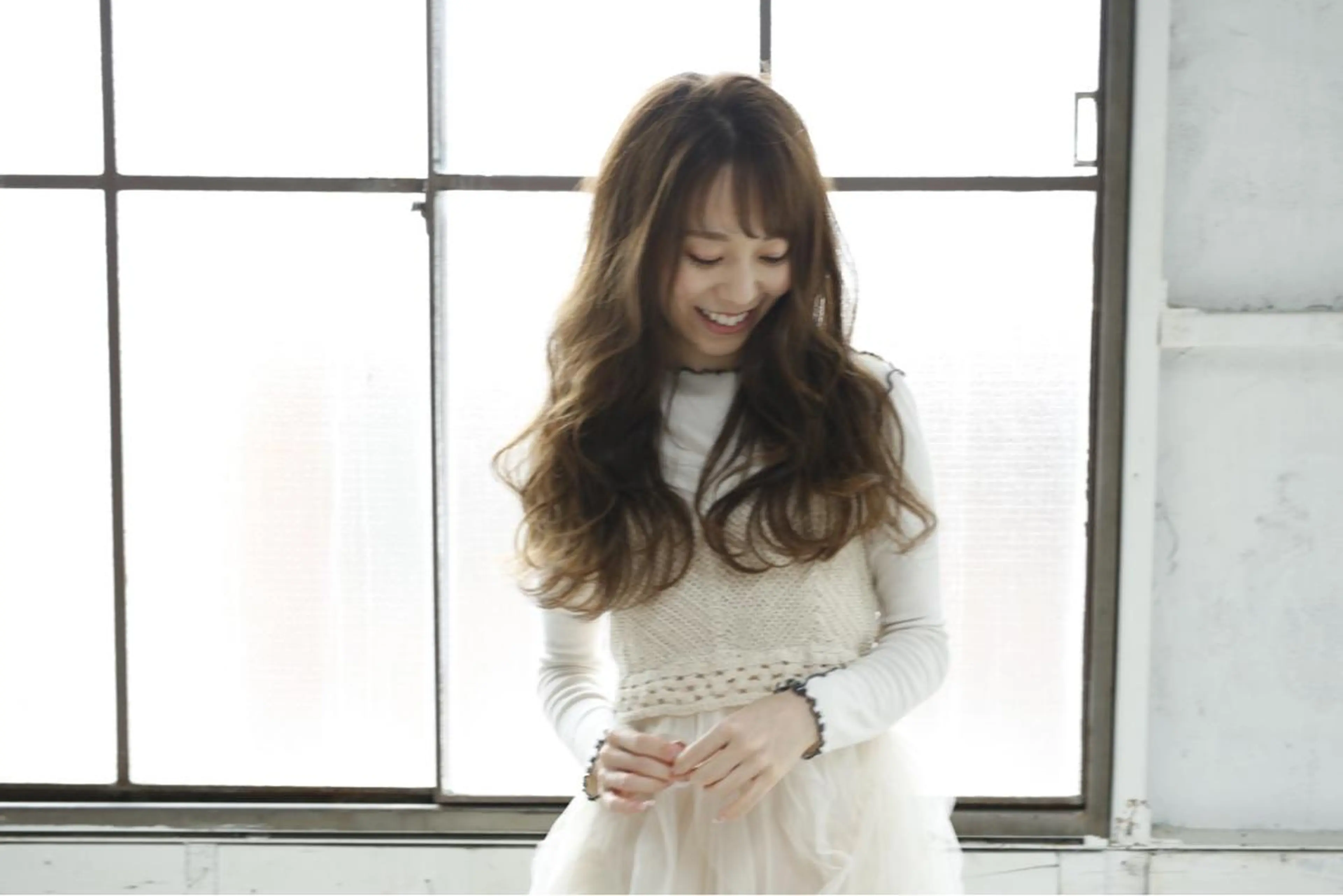 ロング ハイライト 髪質改善 小顔カット LEVIJU hair所属・韓国ヘア🕊村上 ののこ🕊のヘアスタイル