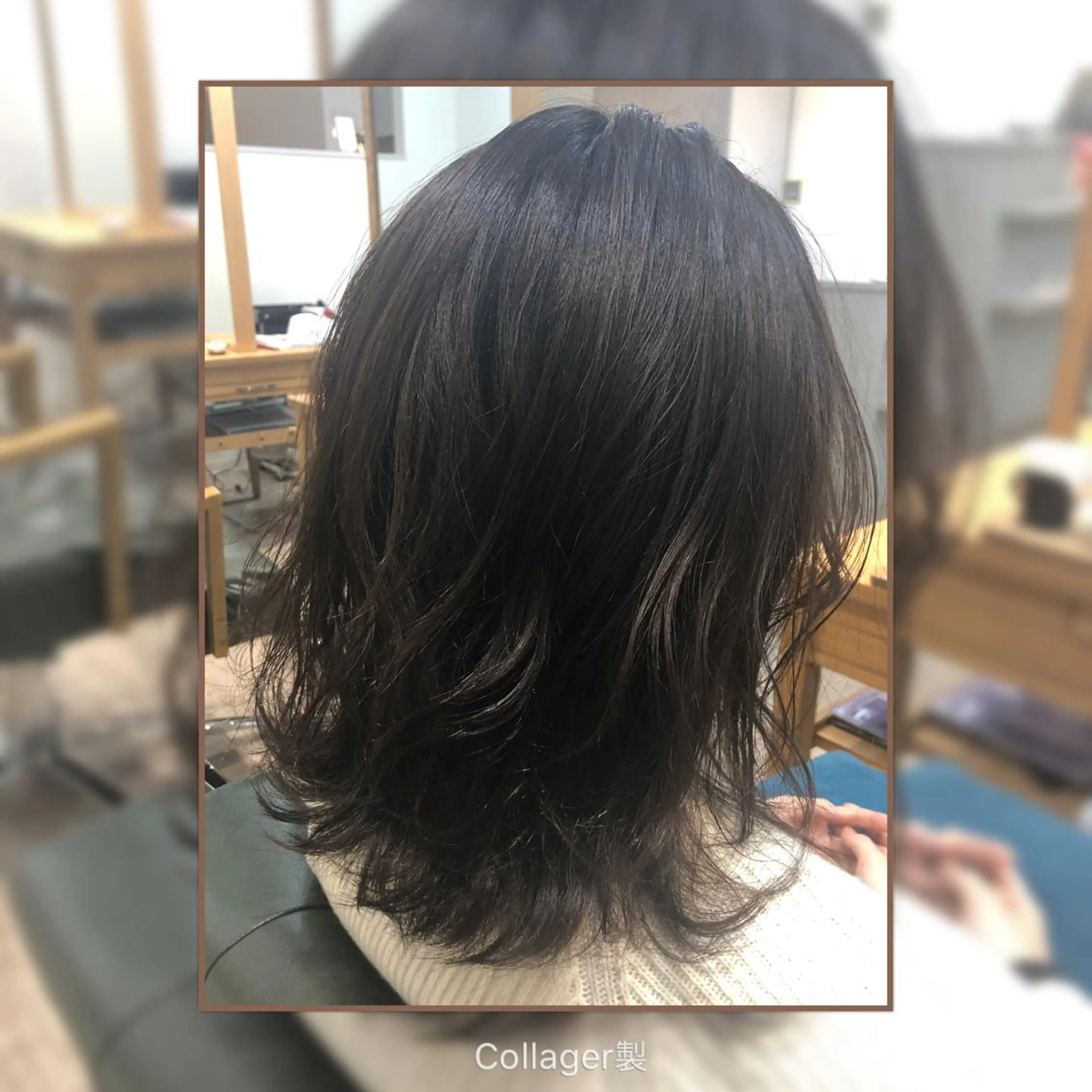 ミディアム カラー 💫髪質改善矯正 MIHO💫のヘアスタイル