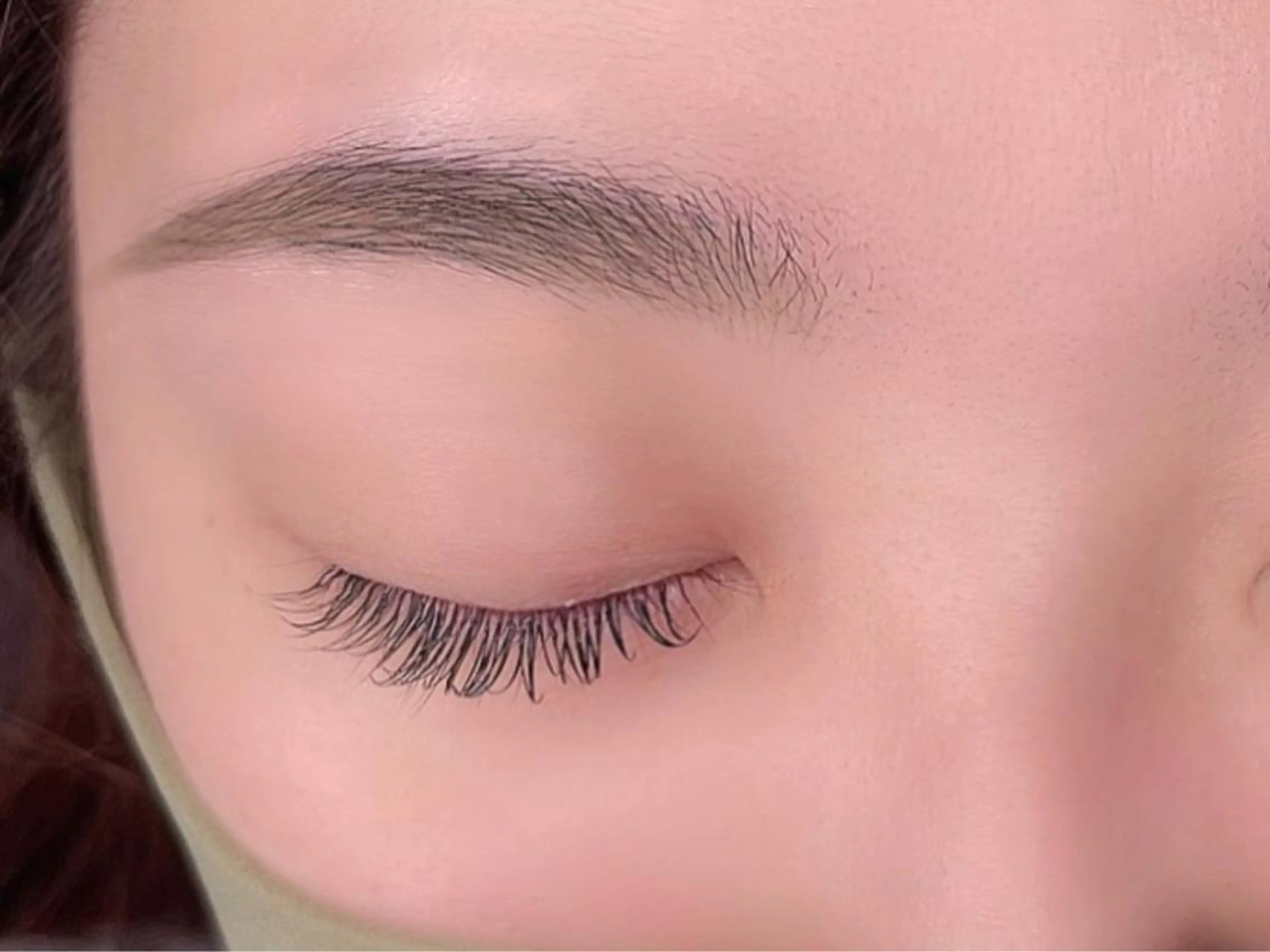 マツエク・マツパ キュート フラットラッシュ 小澤 亜美のマツエク・マツパデザイン