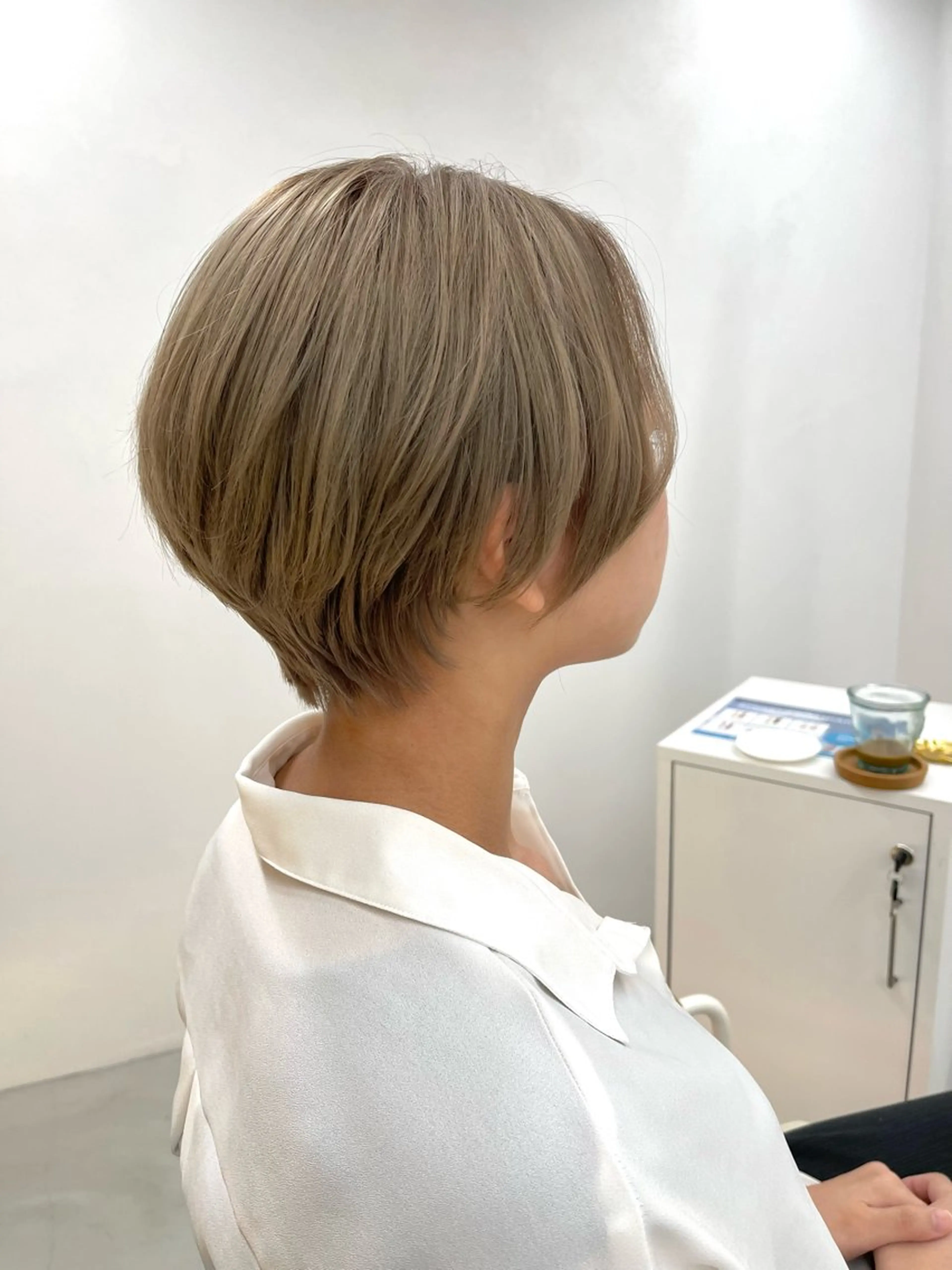 ショート 柴田泰秀sotti. 髪質改善/ブリーチのヘアスタイル