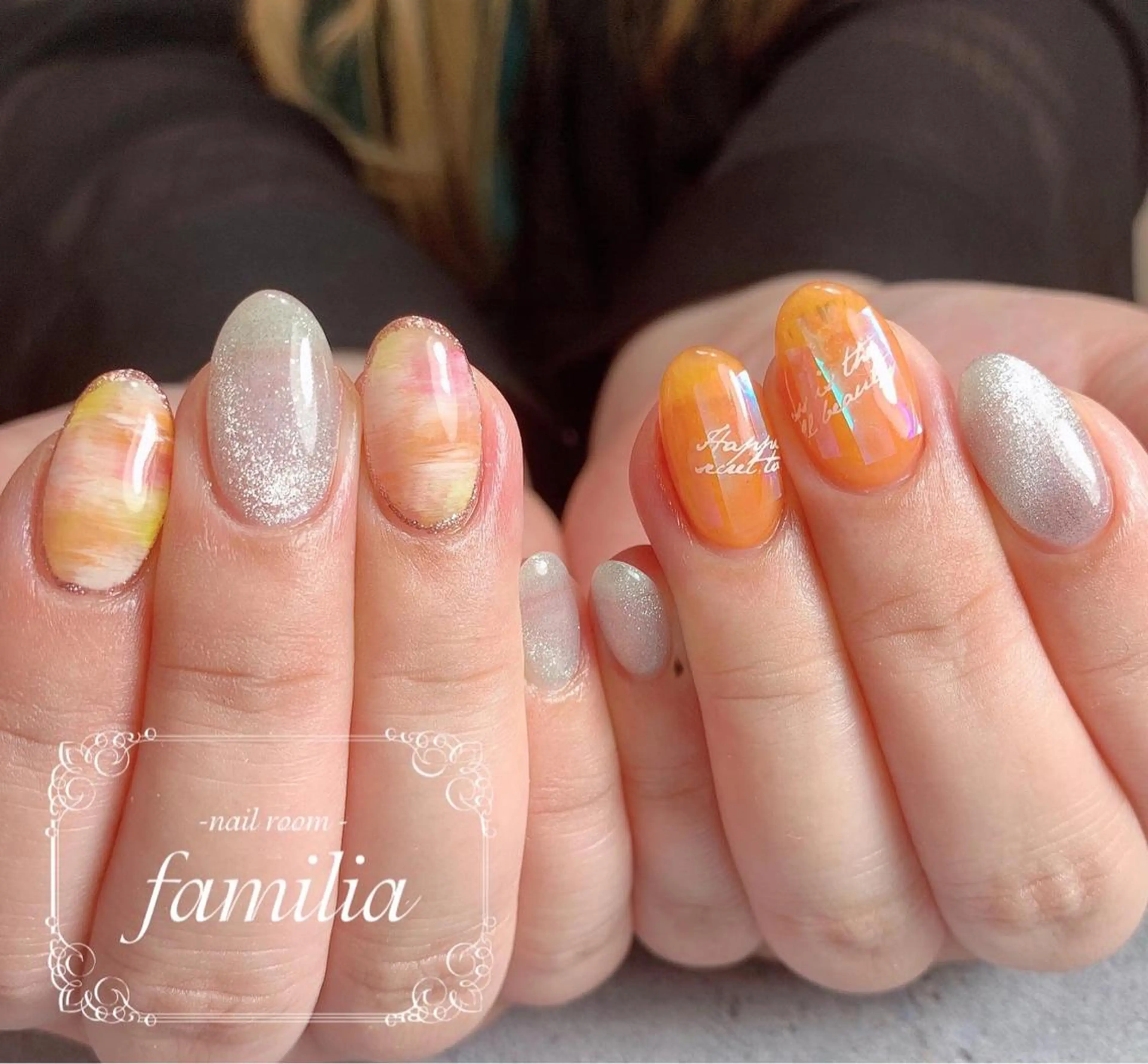 ネイル ハンドネイル -nailroom- familiaのネイルデザイン