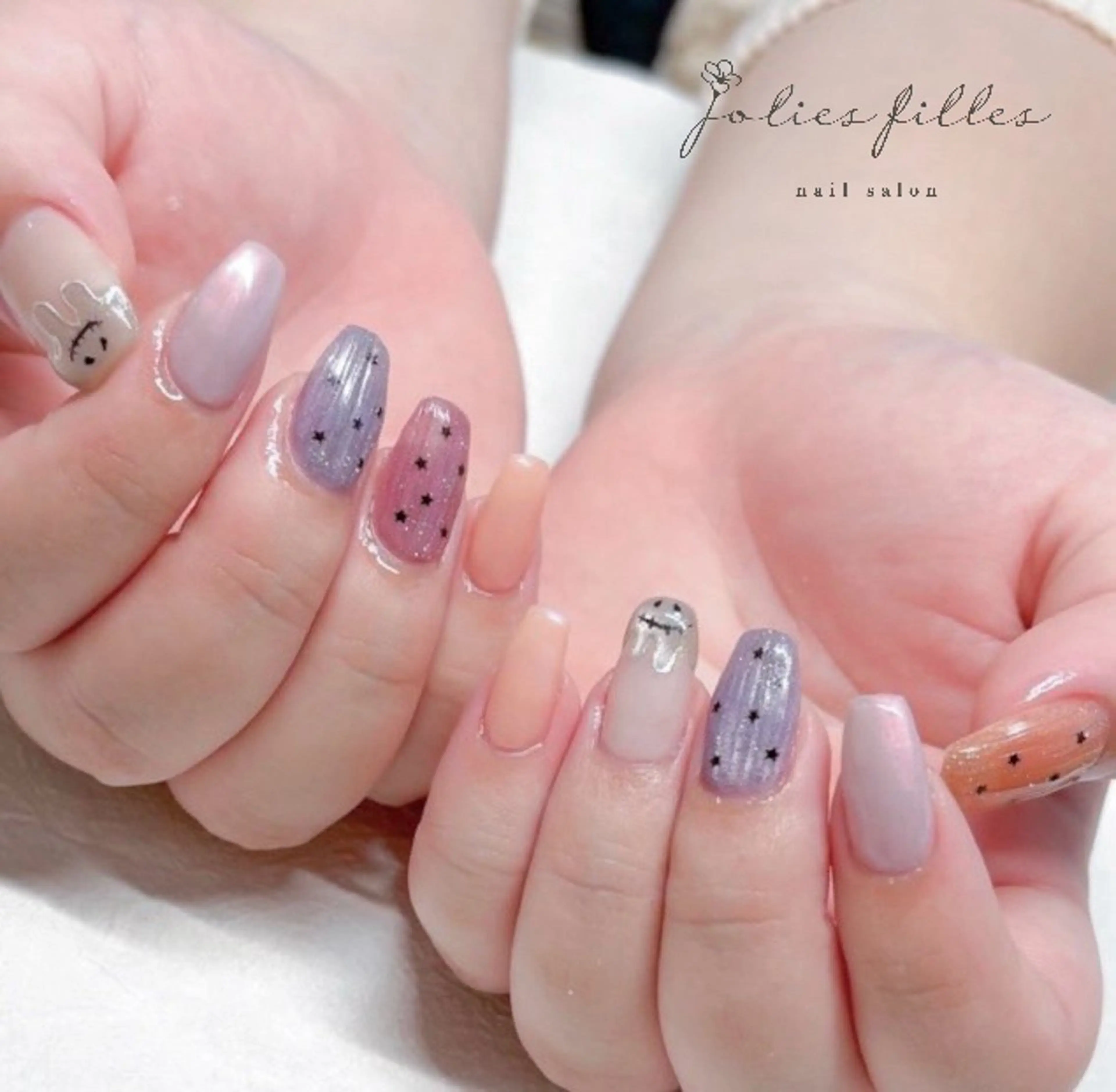 ネイル ハンドネイル ジョリフィーユ 長谷川のネイルデザイン