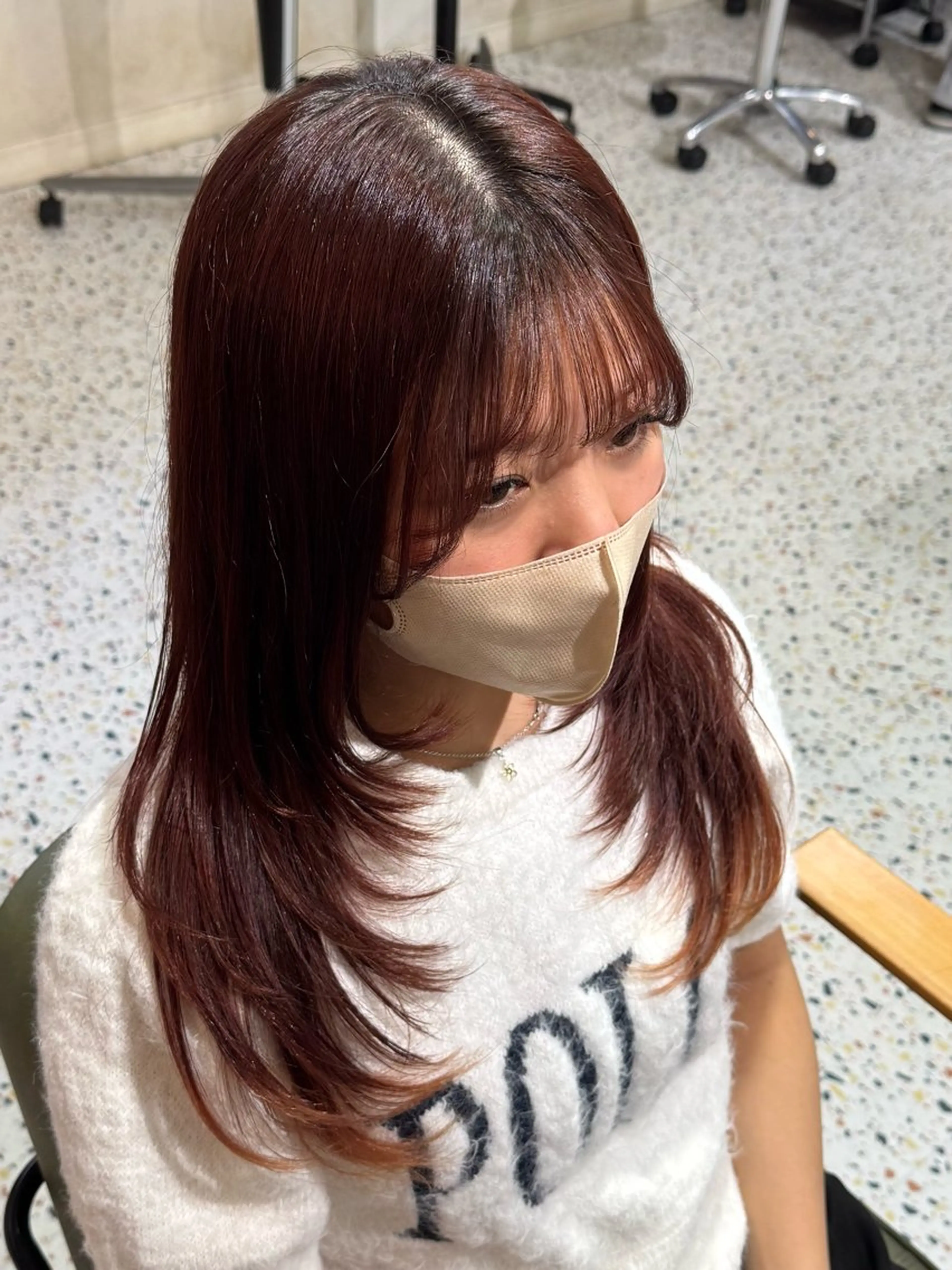 ロング 宮本 郁弥のヘアスタイル