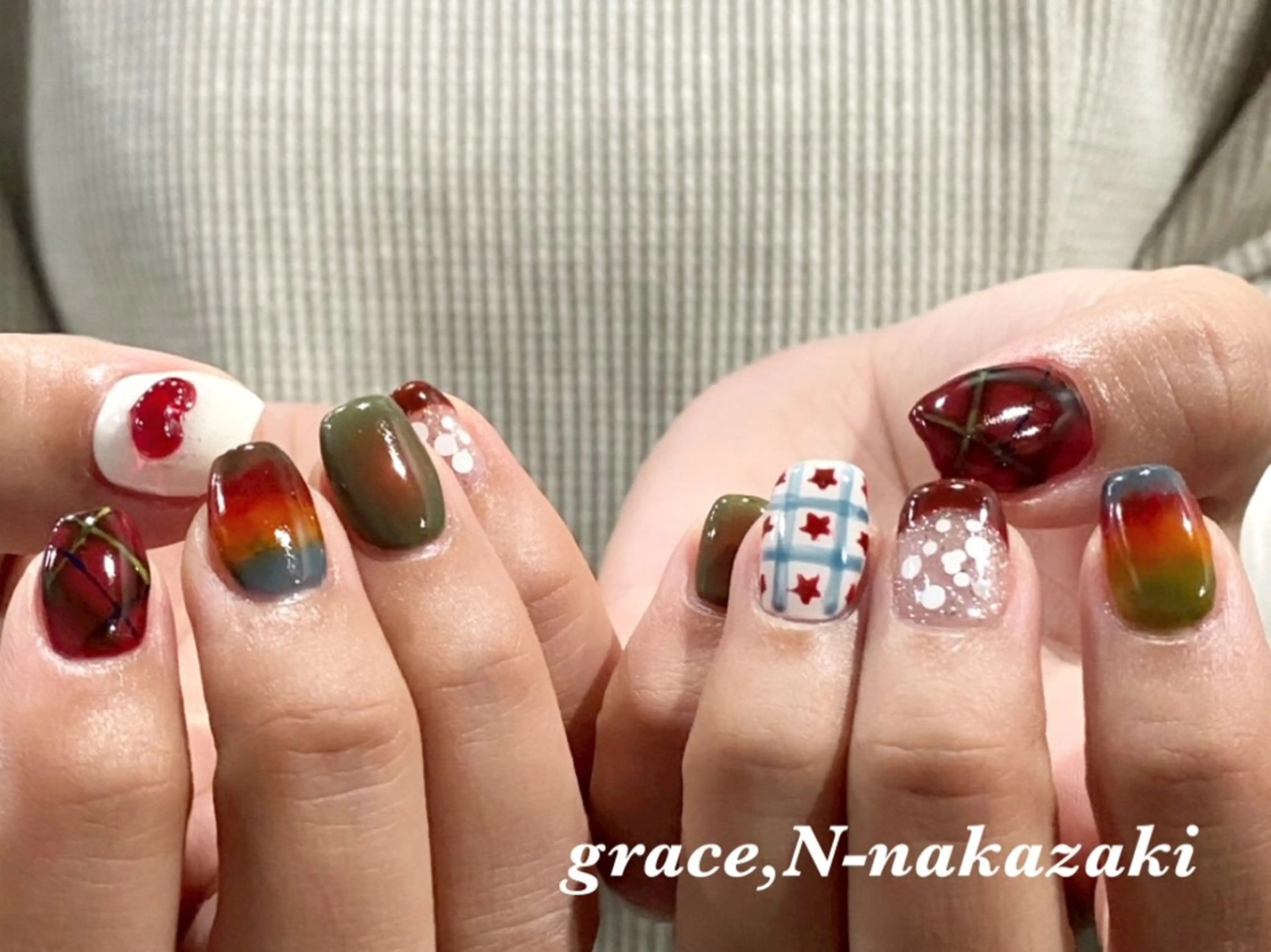 ネイル grace,N-nakazaki所属・grace,N 2男性NGのネイルデザイン