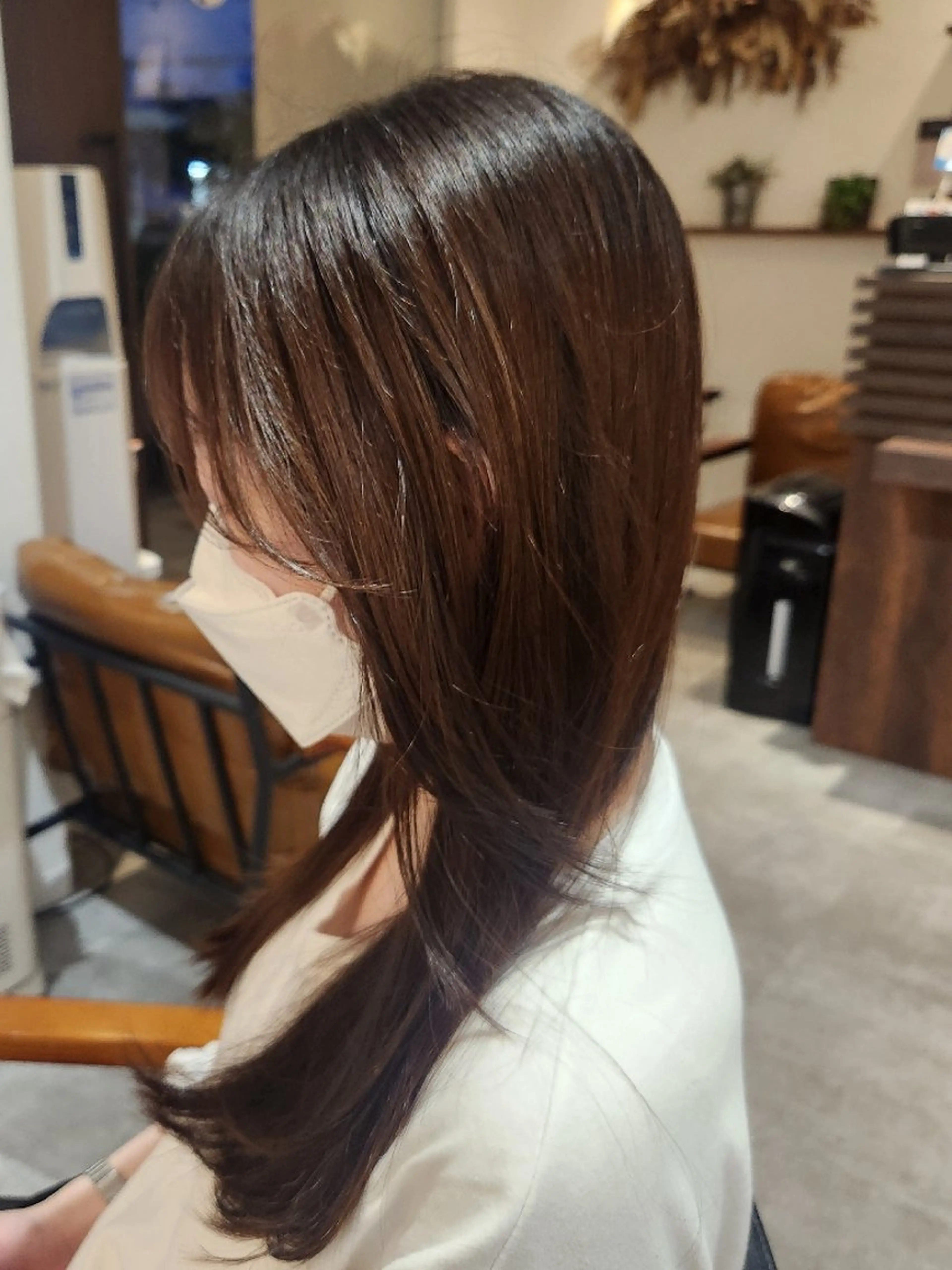 カラー OVAL hair はづきのヘアスタイル