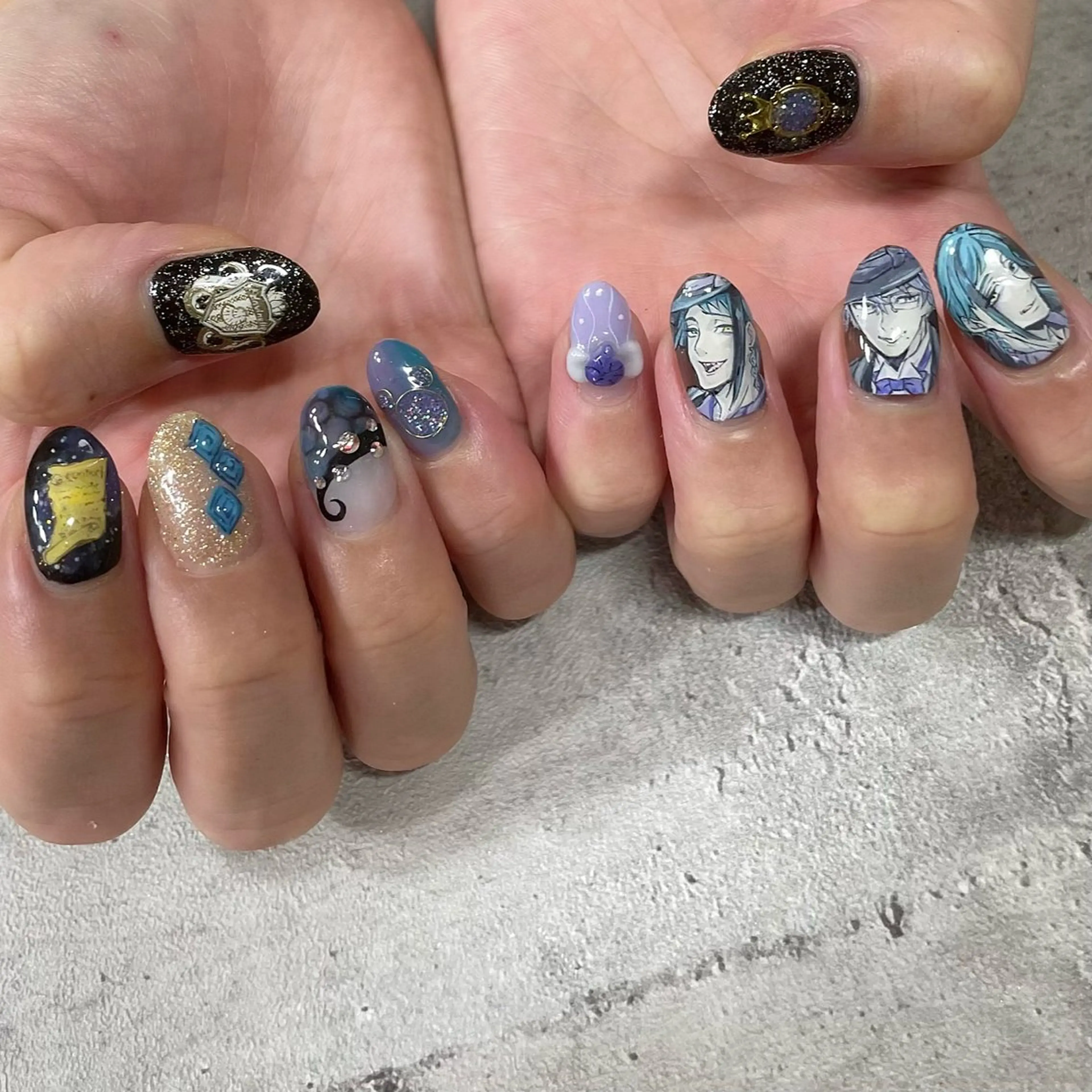 ネイル 東 千夏のネイルデザイン