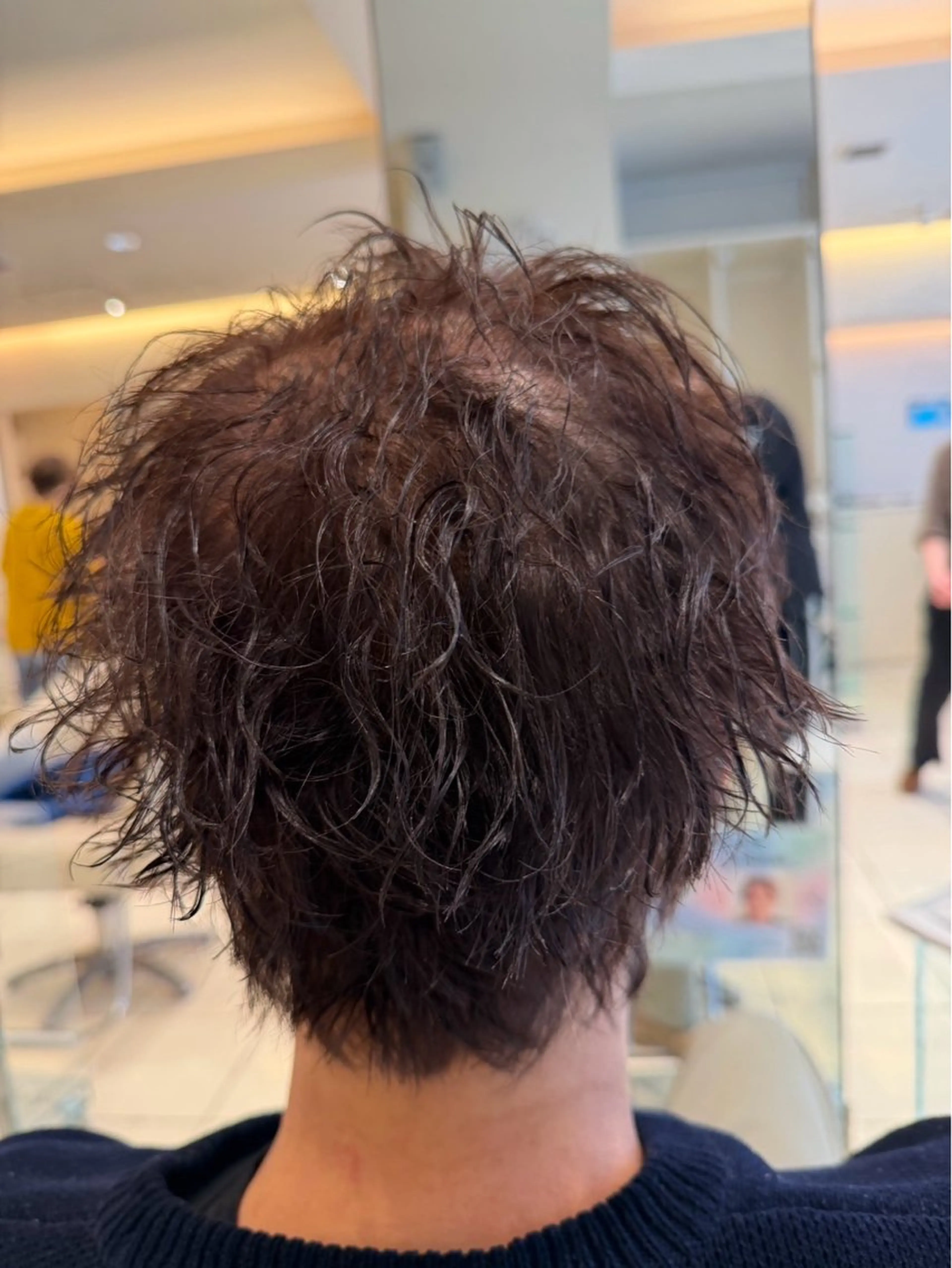 メンズ カット パーマ 西畑海希/メンズ パーマ/メンズカットのヘアスタイル