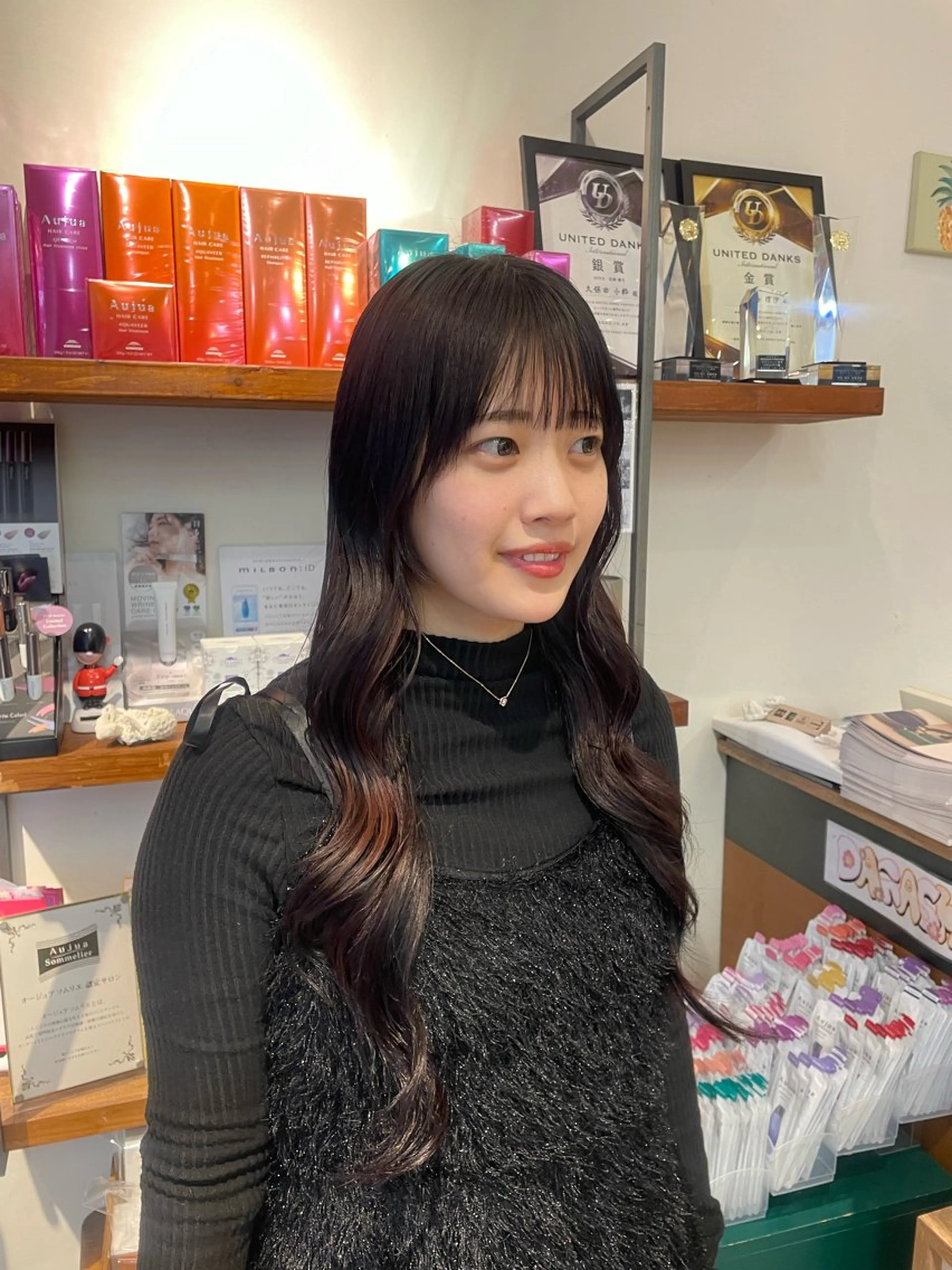 ロング カット ヘアセット このみ/髪質改善 /ヘアアレンジ🫧のヘアスタイル