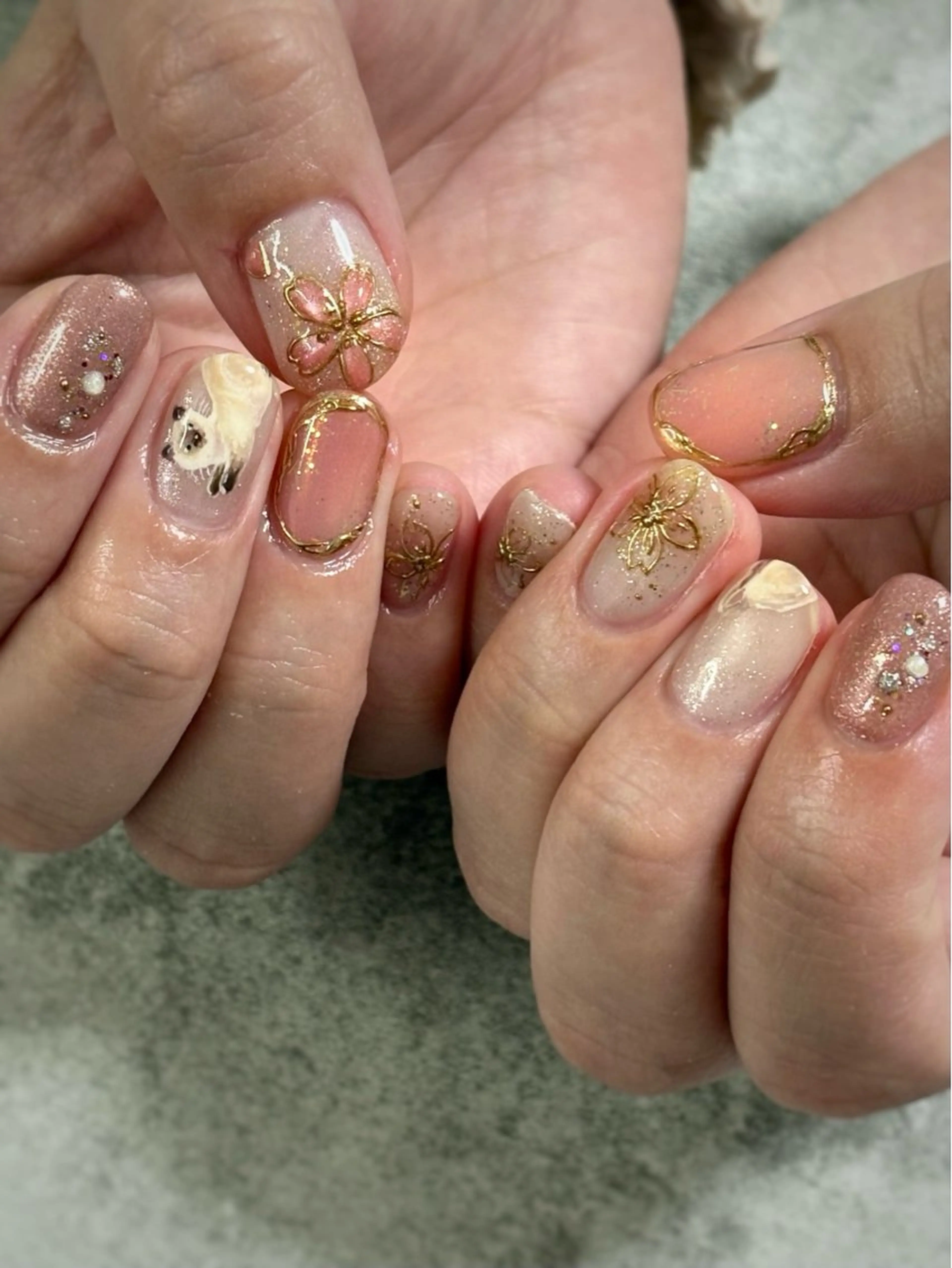 ネイル ハンドネイル FIORITURA Maikoのネイルデザイン