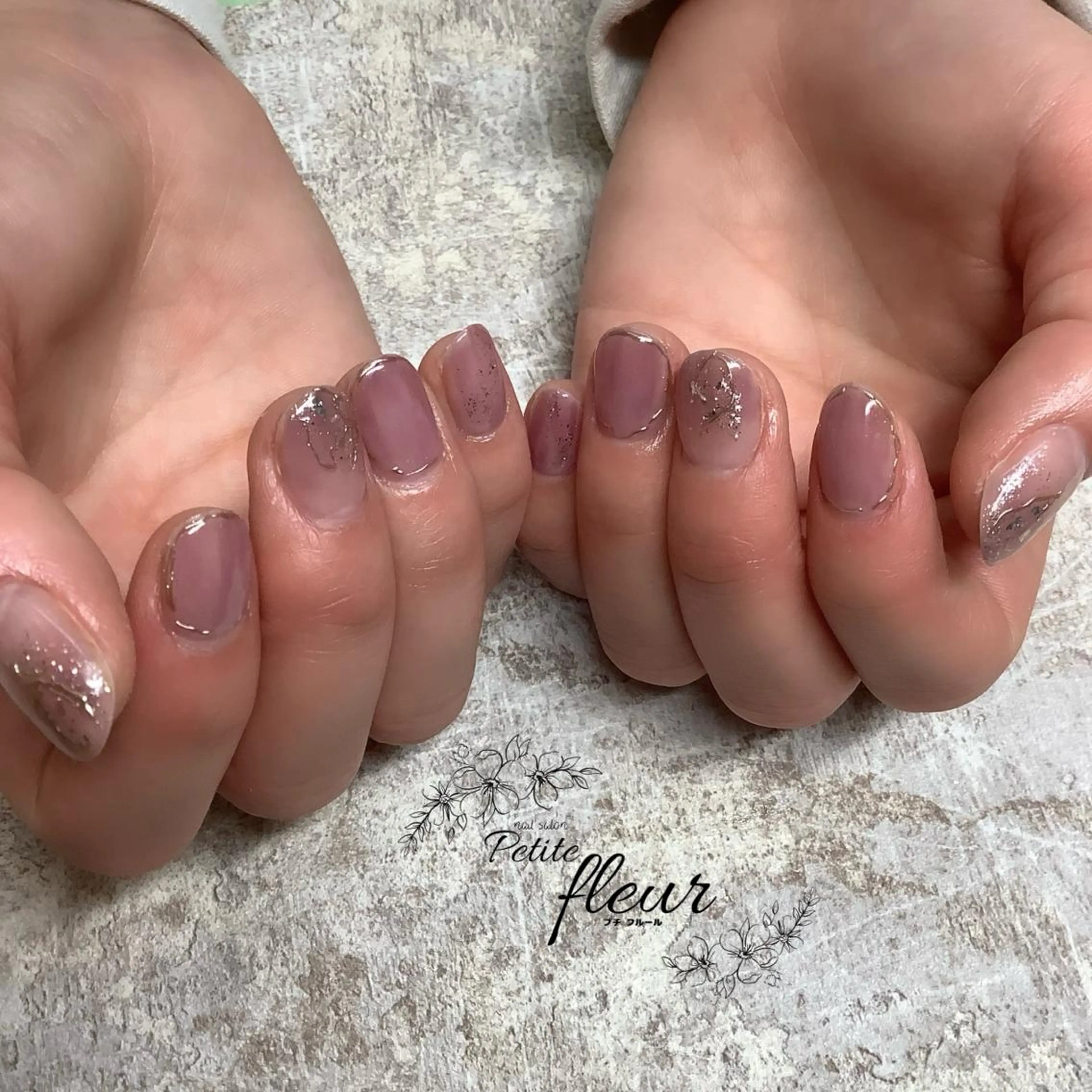 ネイル ❁⃘*。Petite fleur❁⃘*りさのネイルデザイン