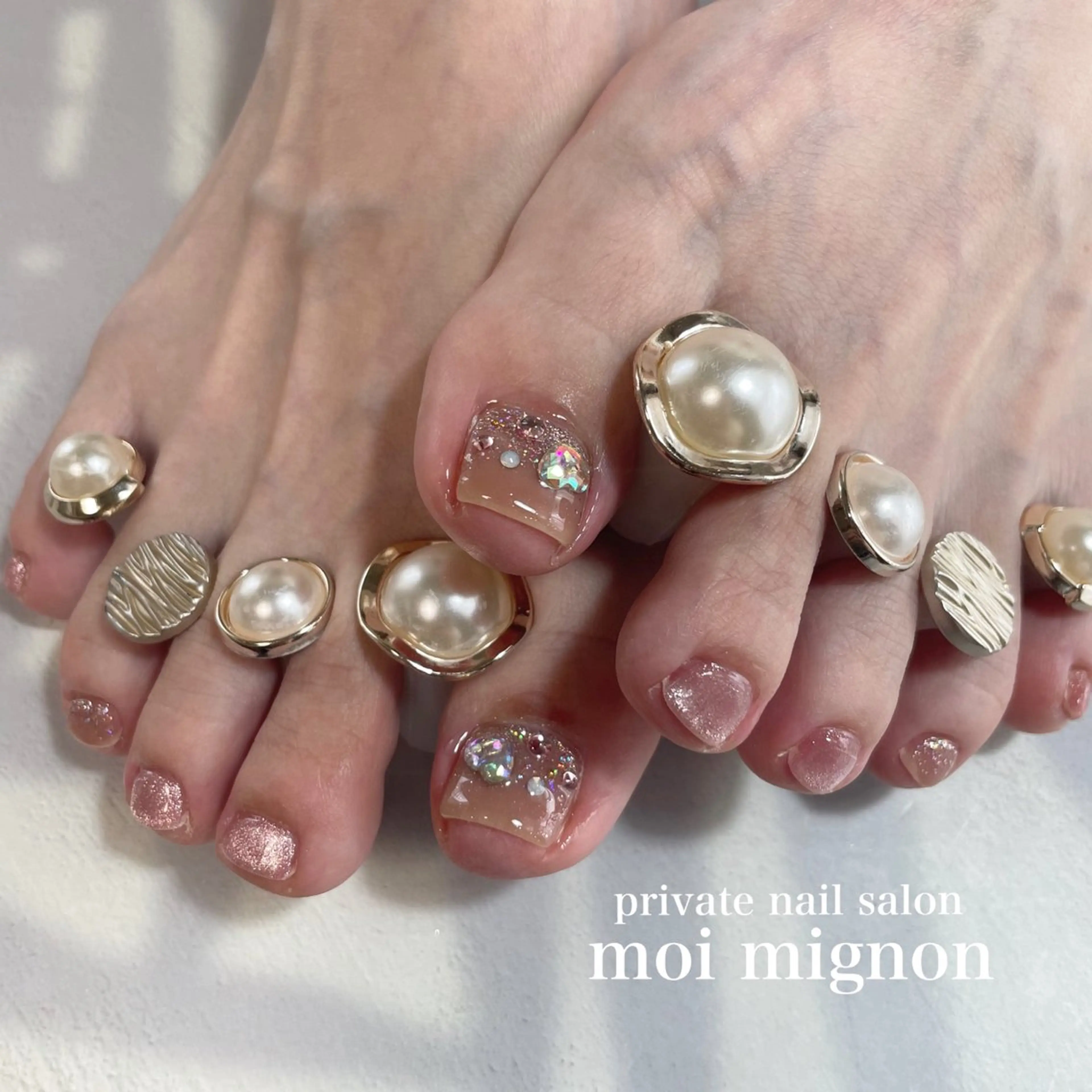 ネイル フットネイル nailist Aki♡のネイルデザイン