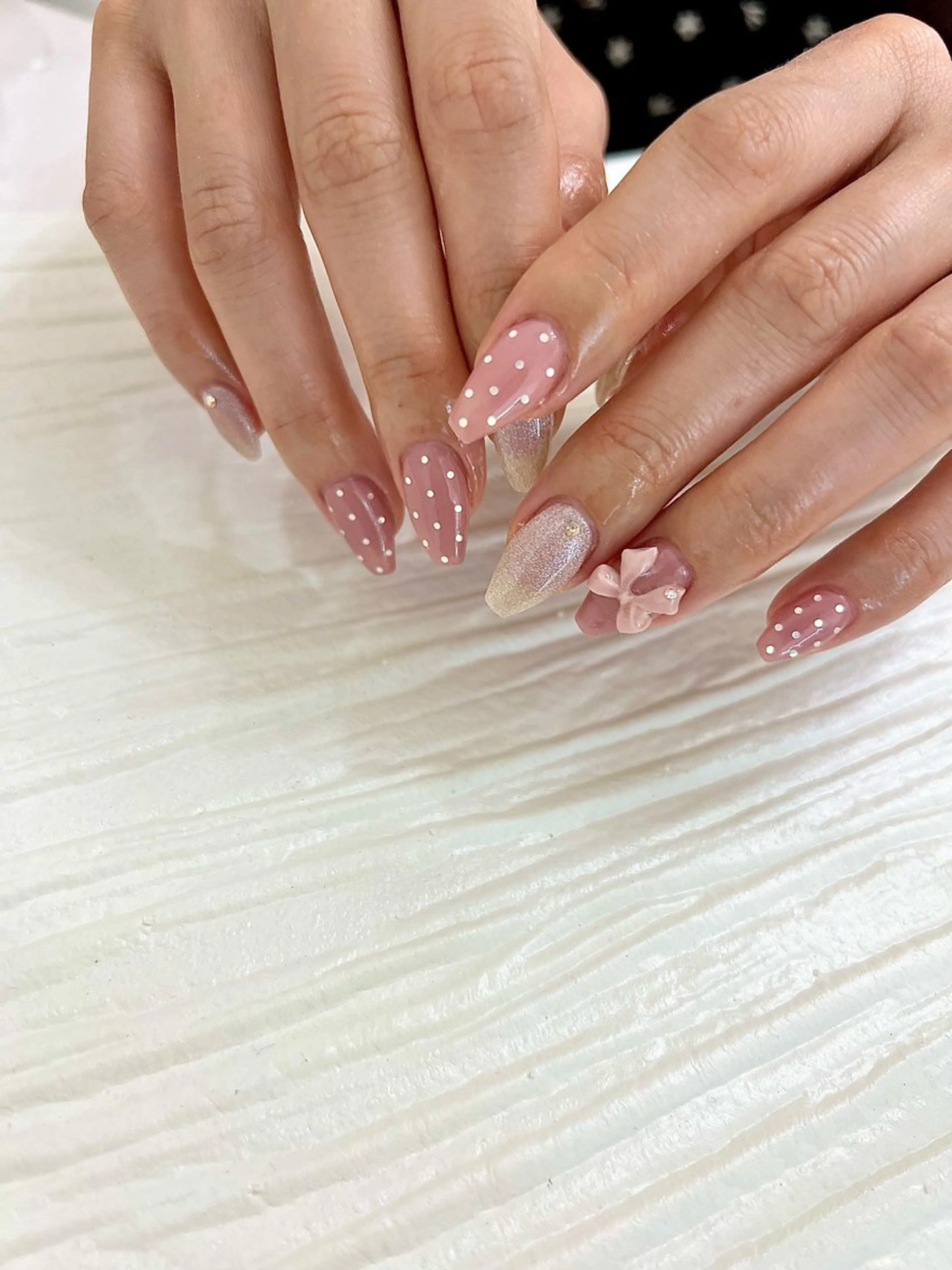 ネイル アートネイル 持ち込み Maison Calin manaのネイルデザイン