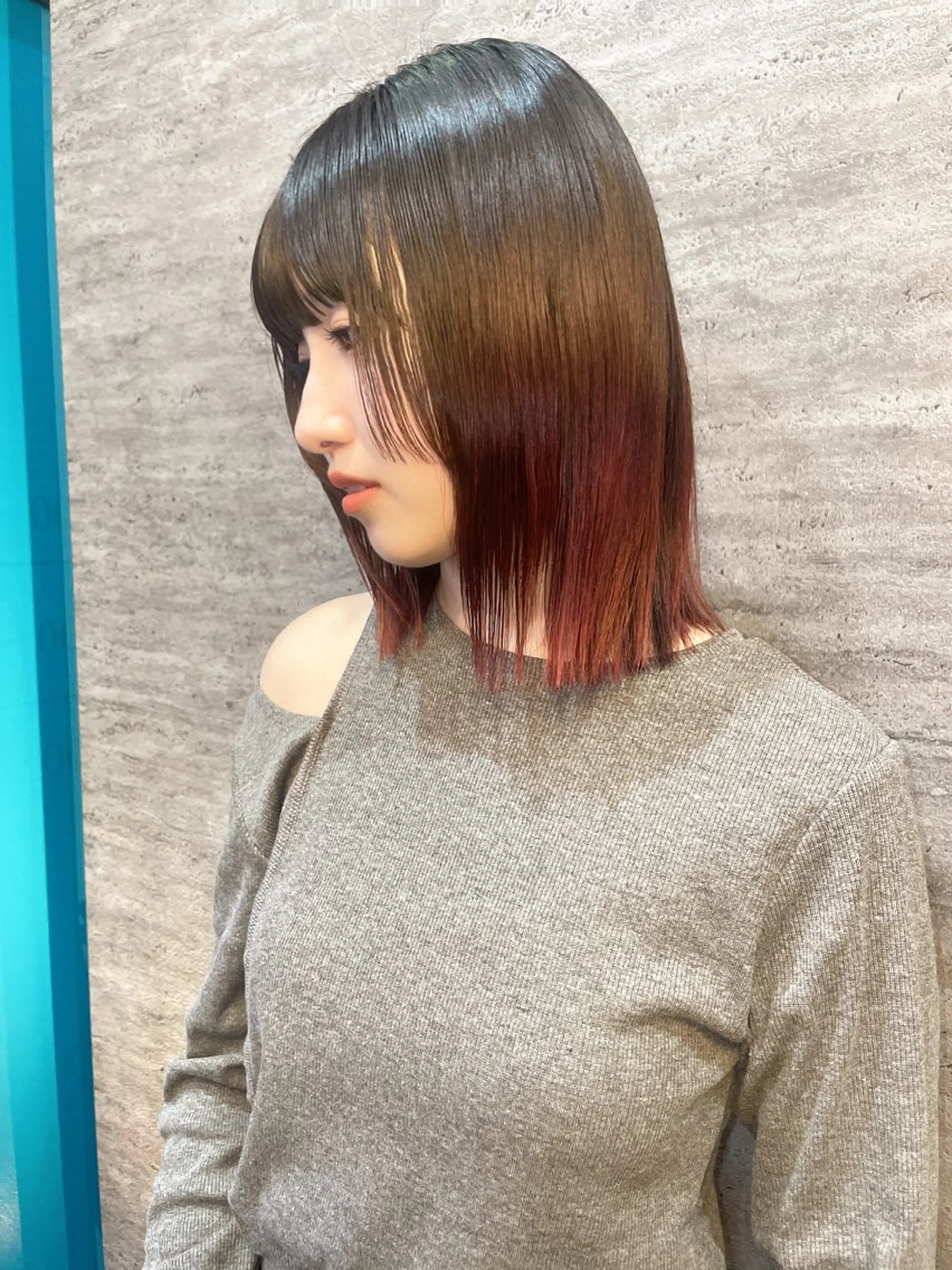 ミディアム JIEN MIUのヘアスタイル