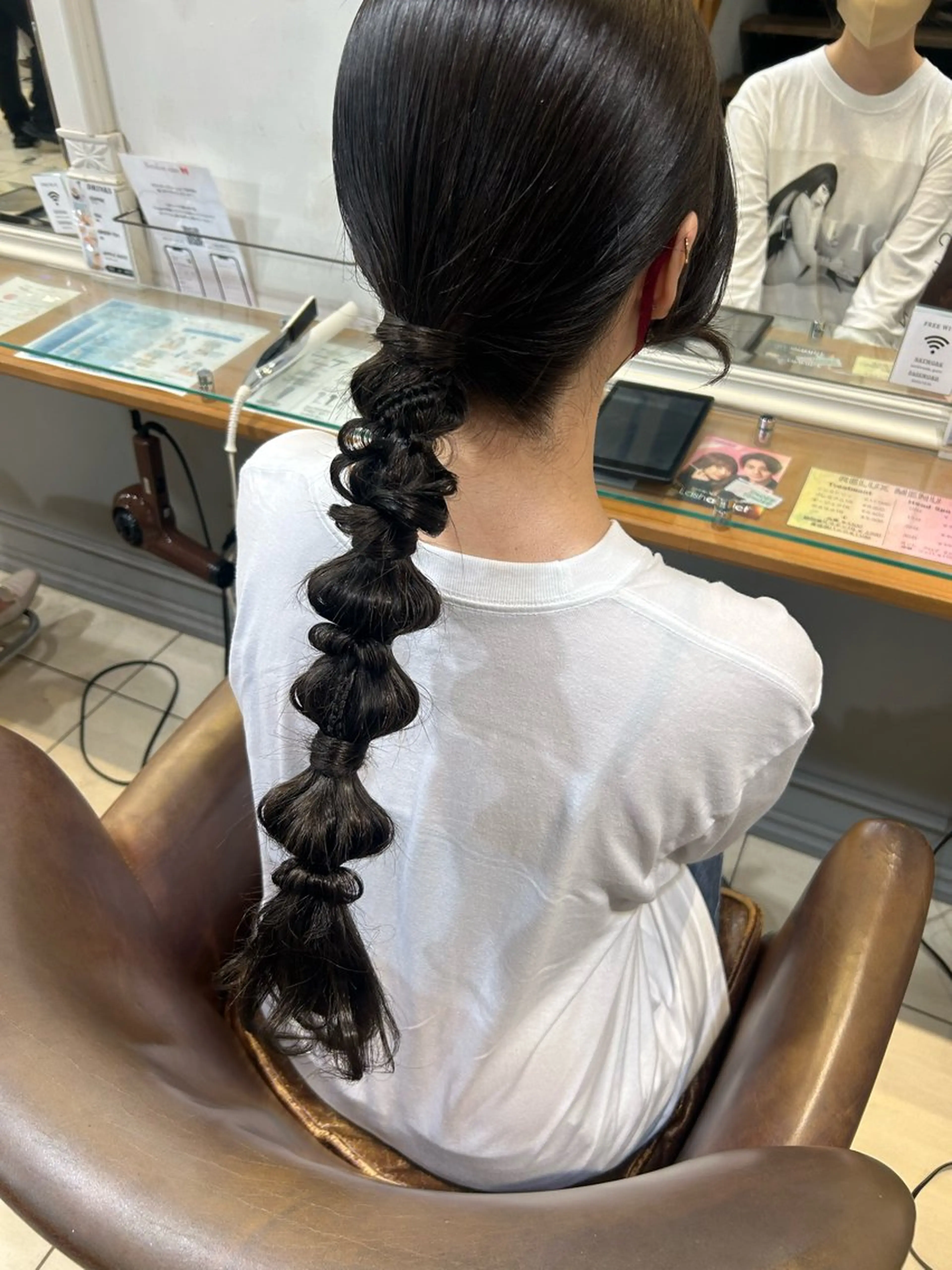 ヘアアレンジ ヘアセット 韓国ヘアー🇰🇷 MIWAのヘアスタイル