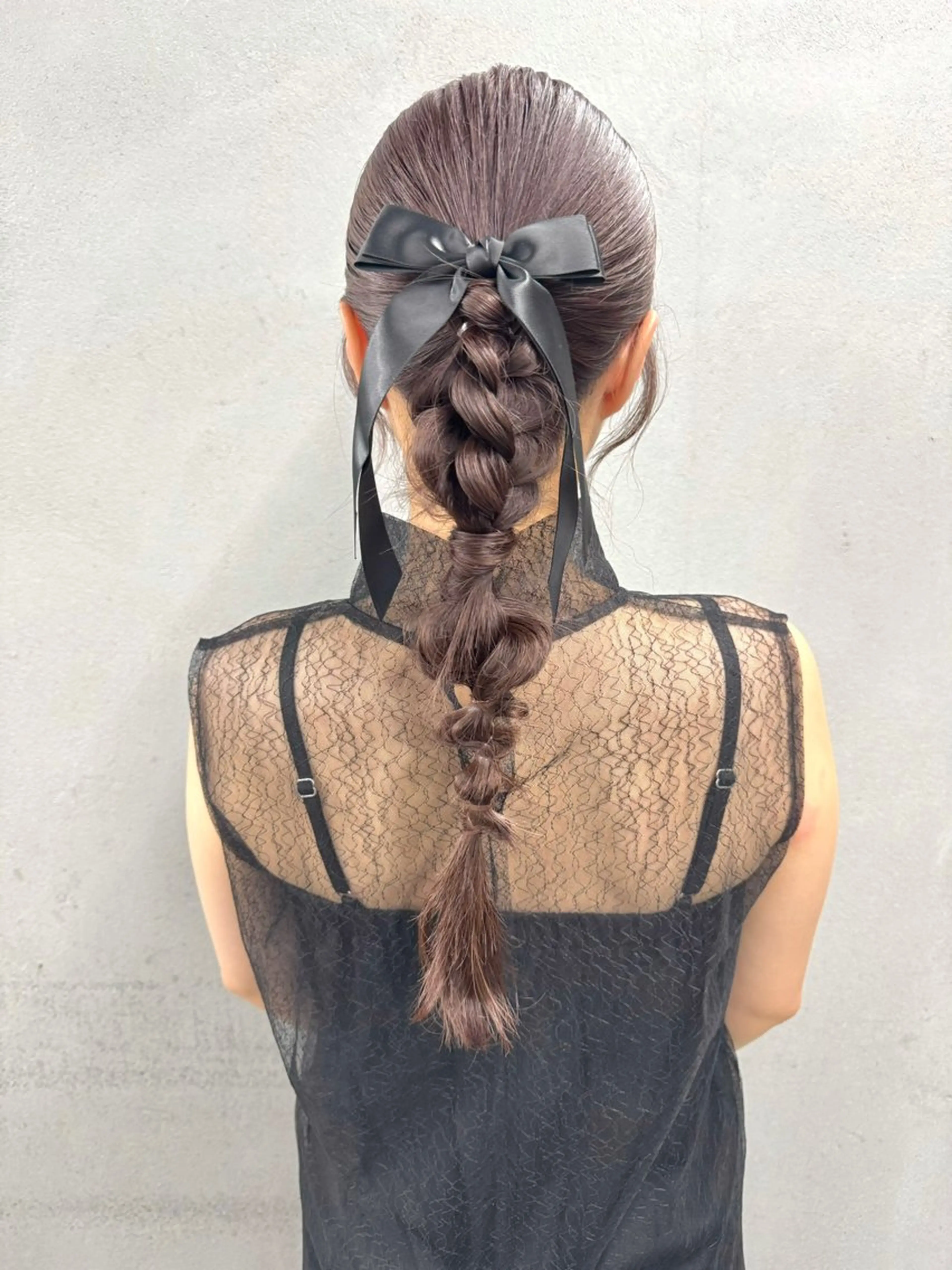 セミロング ヘアアレンジ #tag 佐藤璃美のヘアスタイル