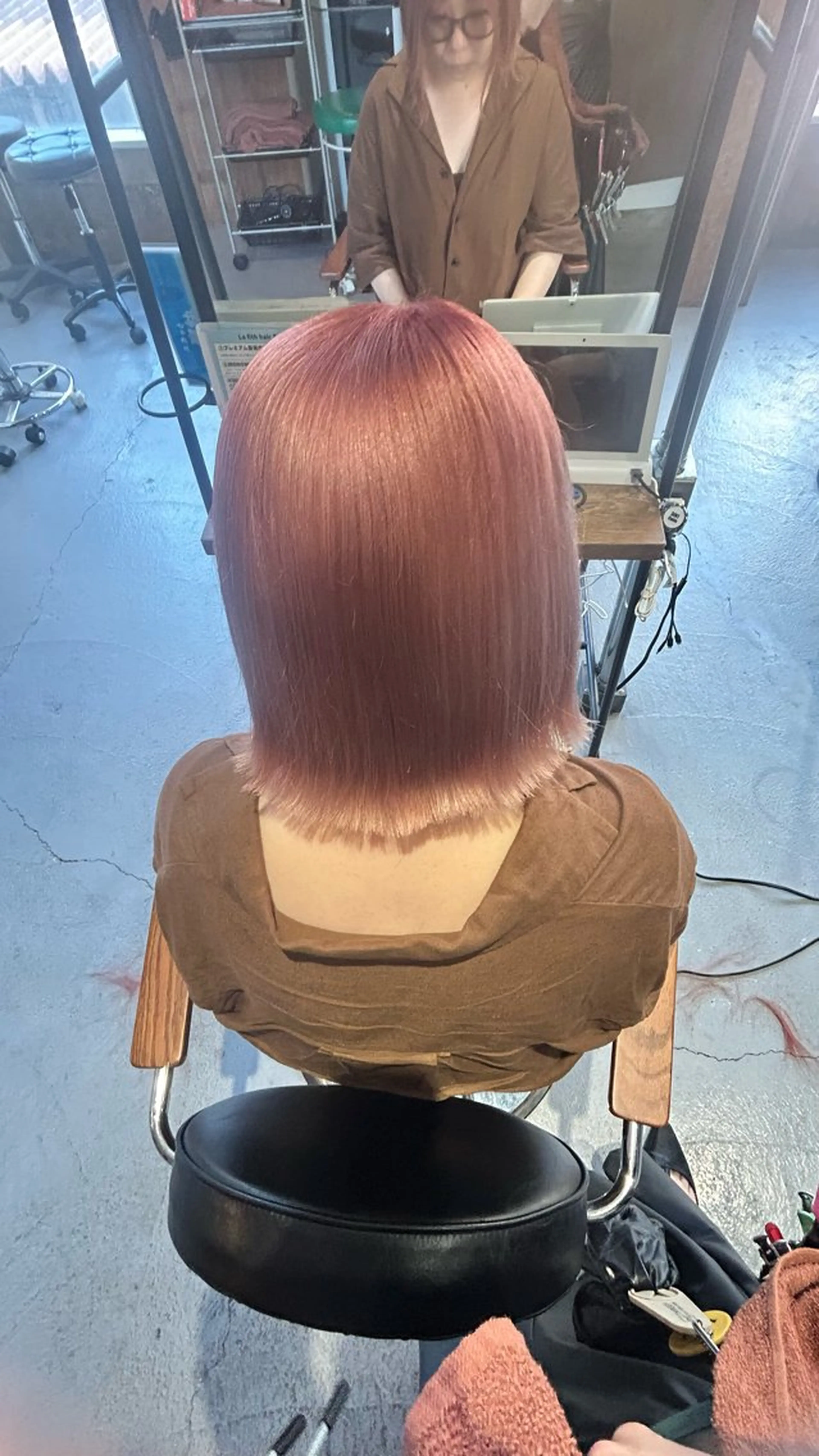 ショート 大賀 チサトのヘアスタイル