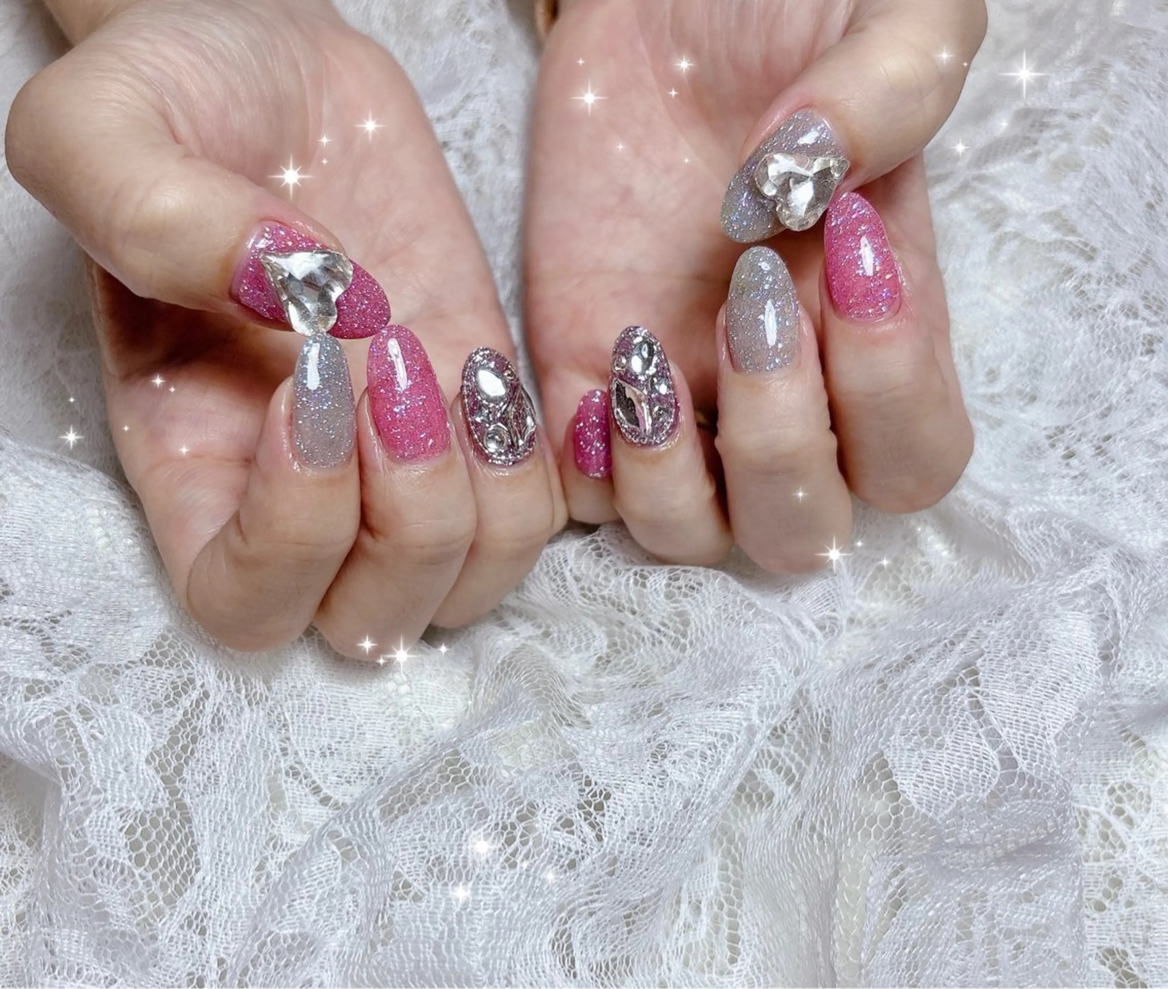 ネイル ハンドネイル FLARE NAIL フレアネイルのネイルデザイン