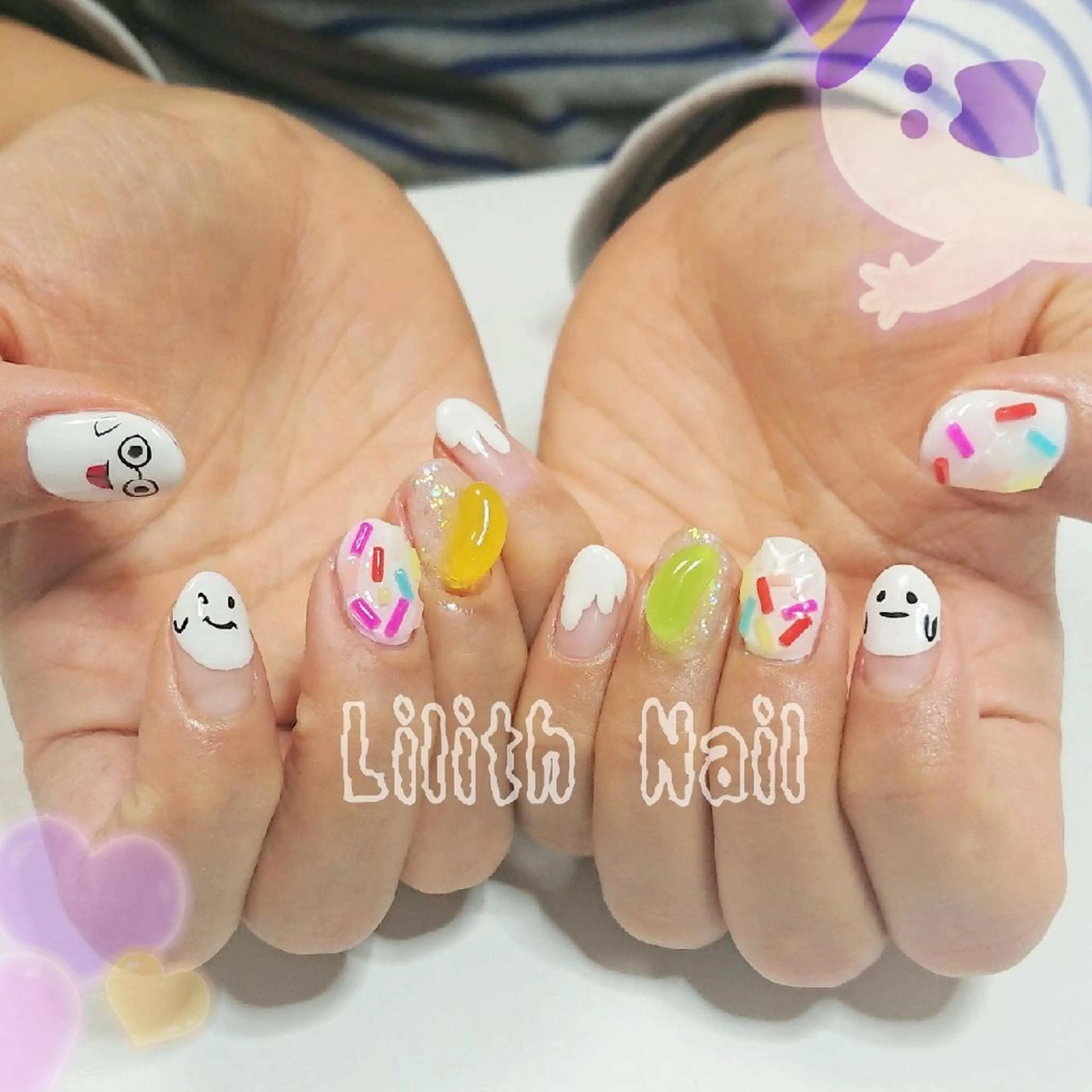 ネイル ハロウィン Lilith Nailのネイルデザイン