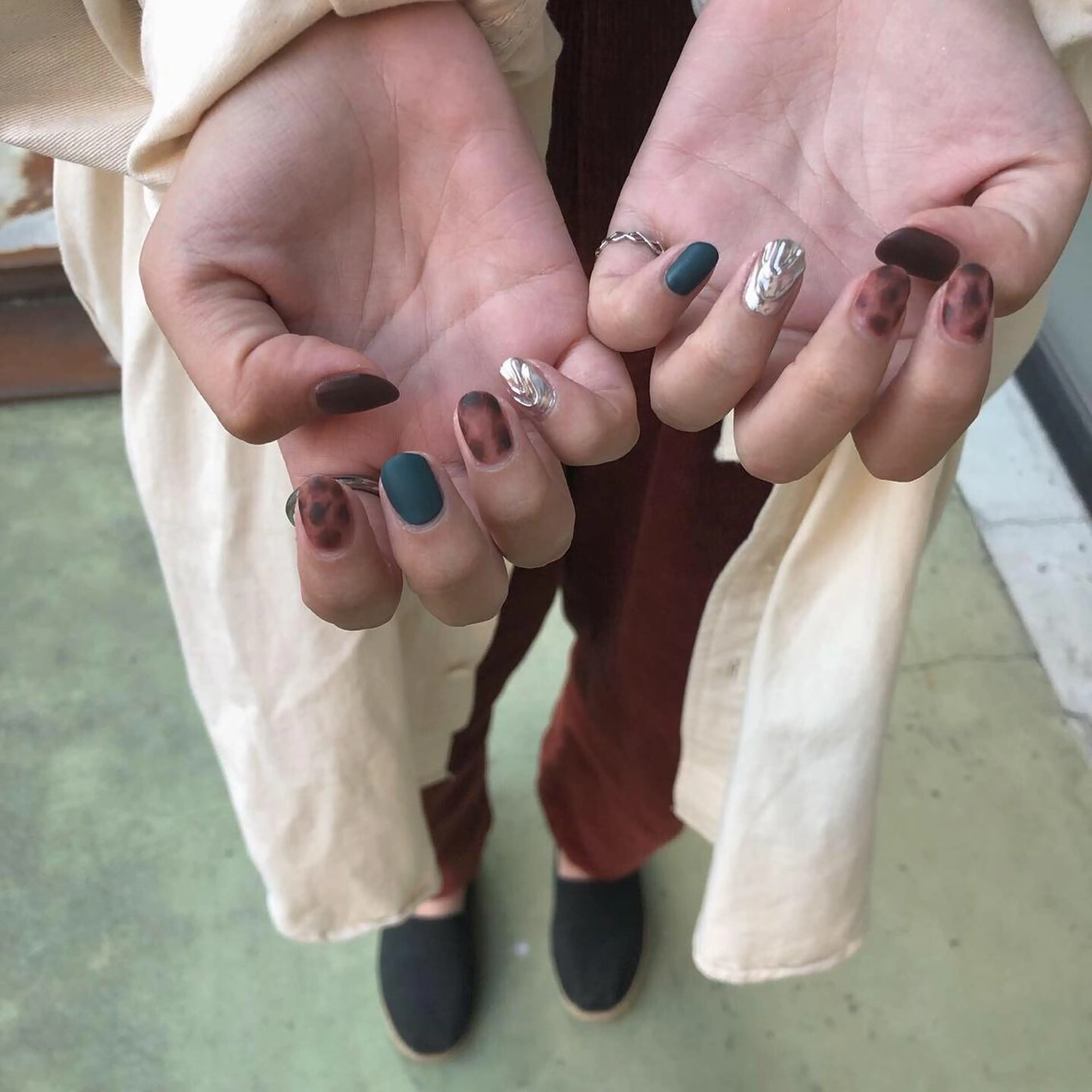 ネイル ニュアンスネイル nail salon granveilのネイルデザイン