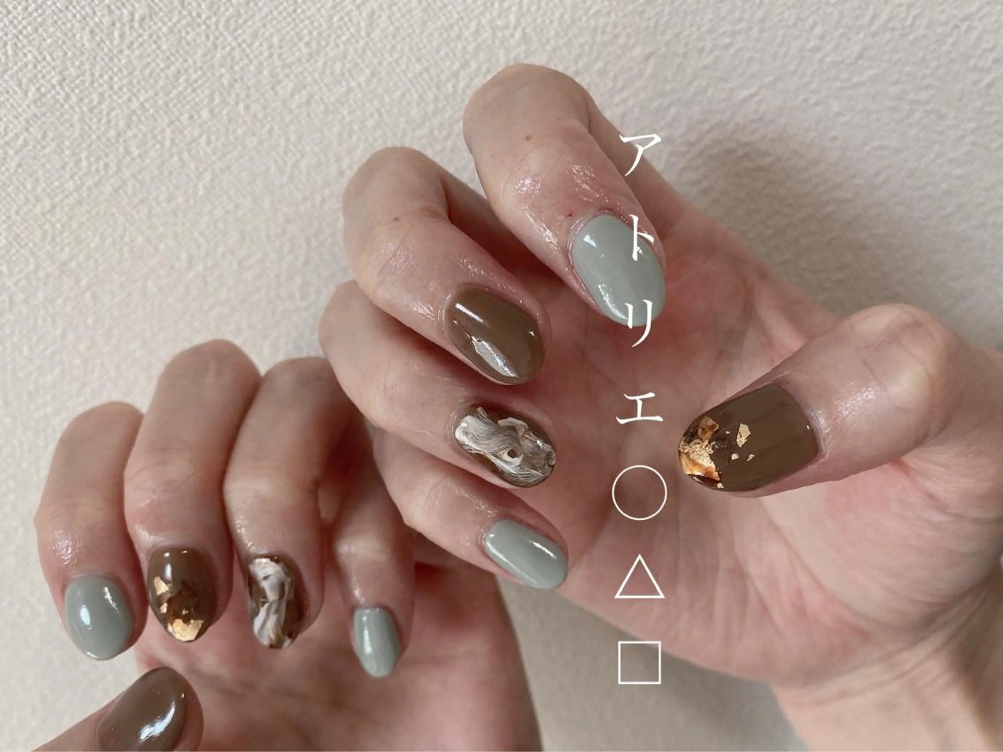 ネイル ハンドネイル アトリエ ○△□のネイルデザイン