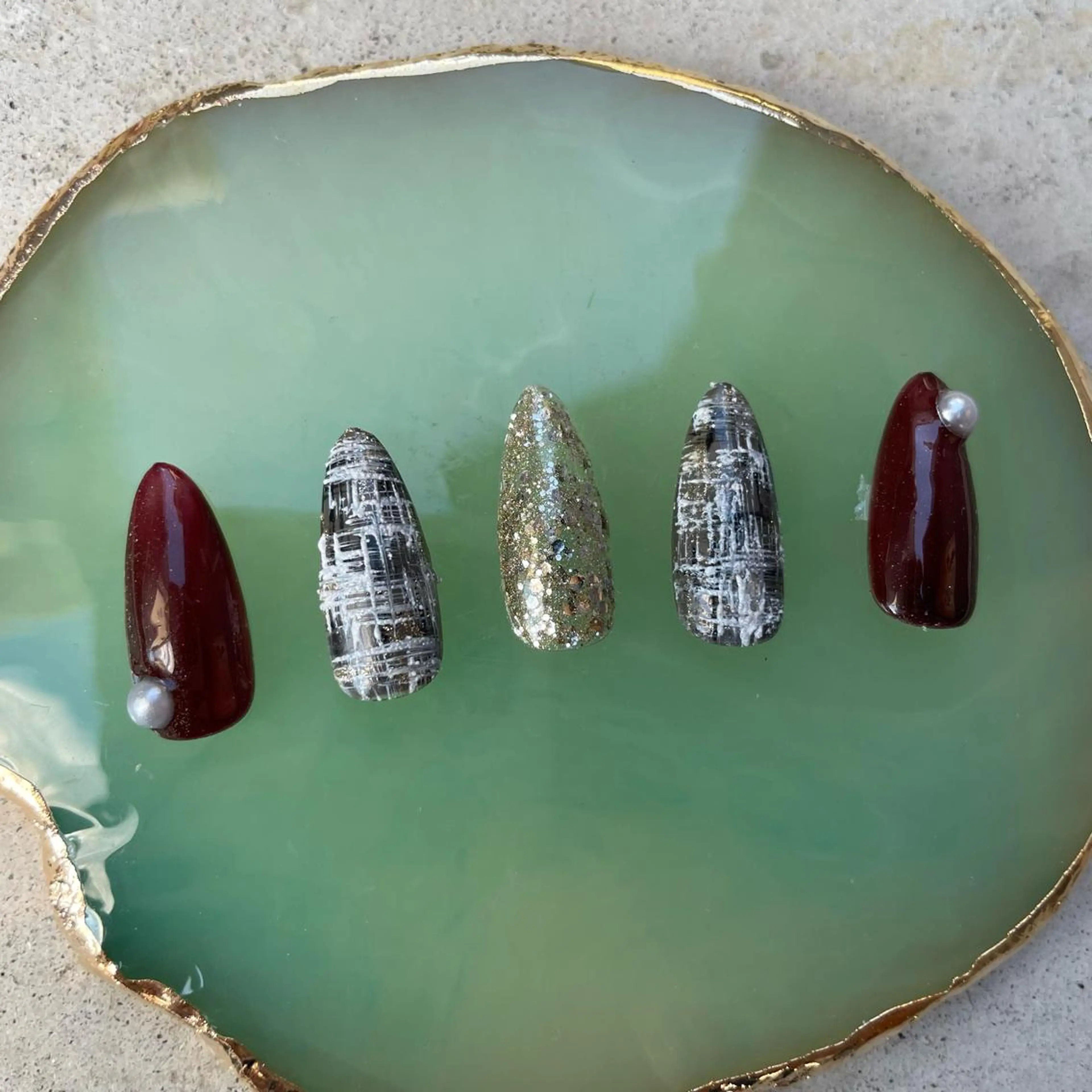 ネイル Sea  nail by emaのネイルデザイン