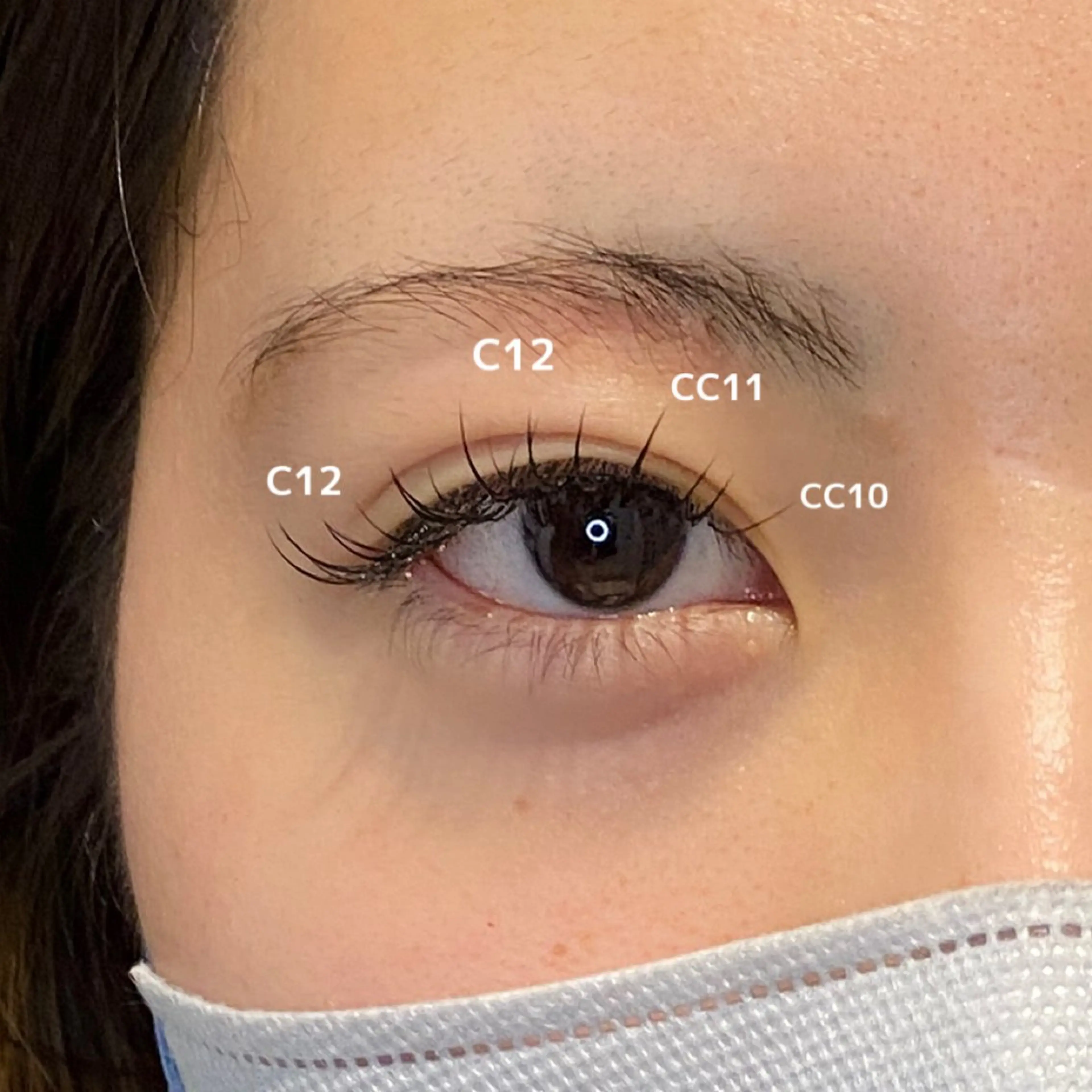 マツエク・マツパ eye.C 【Misako】のマツエク・マツパデザイン