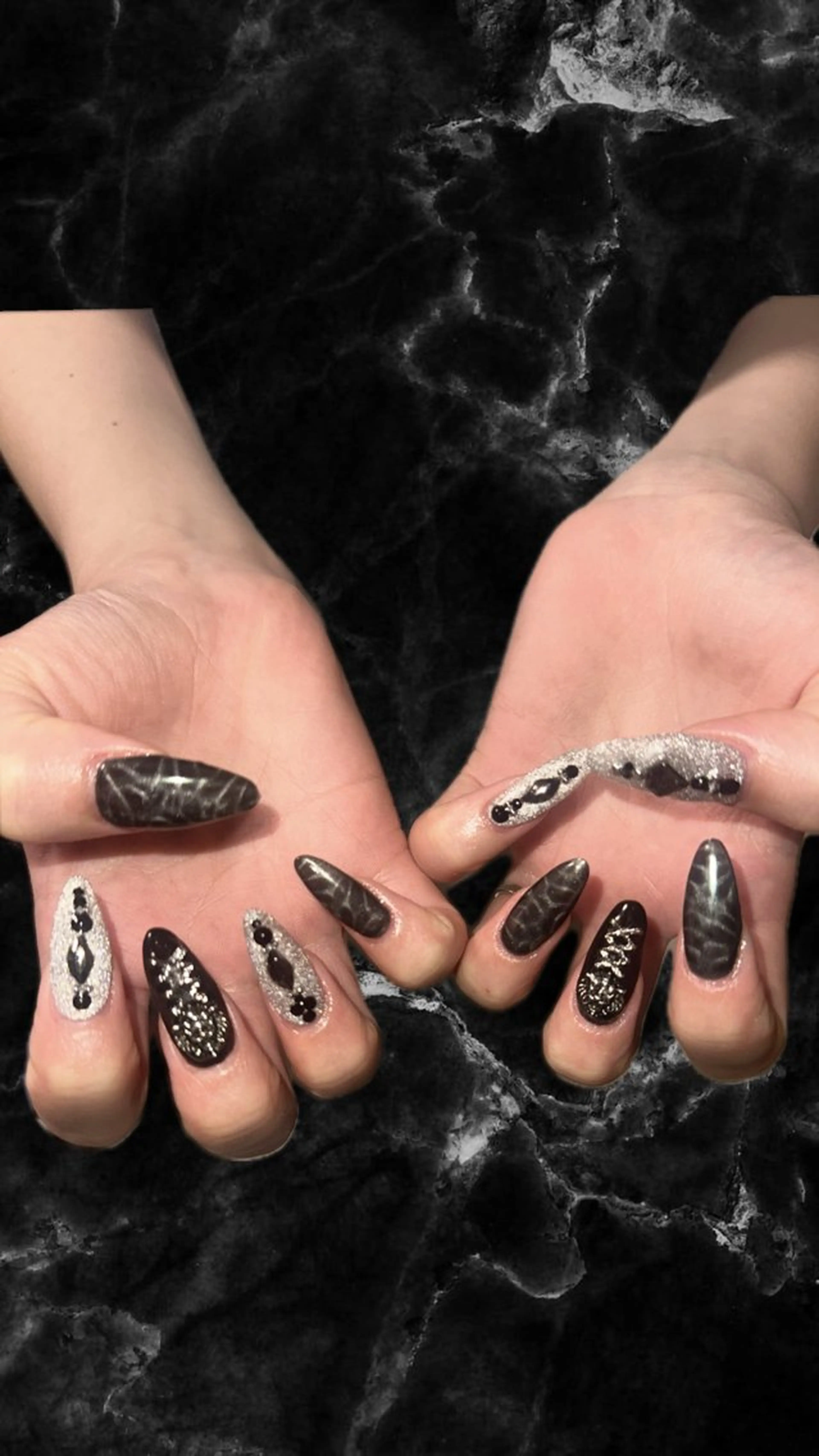 ネイル ネイルチップ nail K mihaneのネイルデザイン