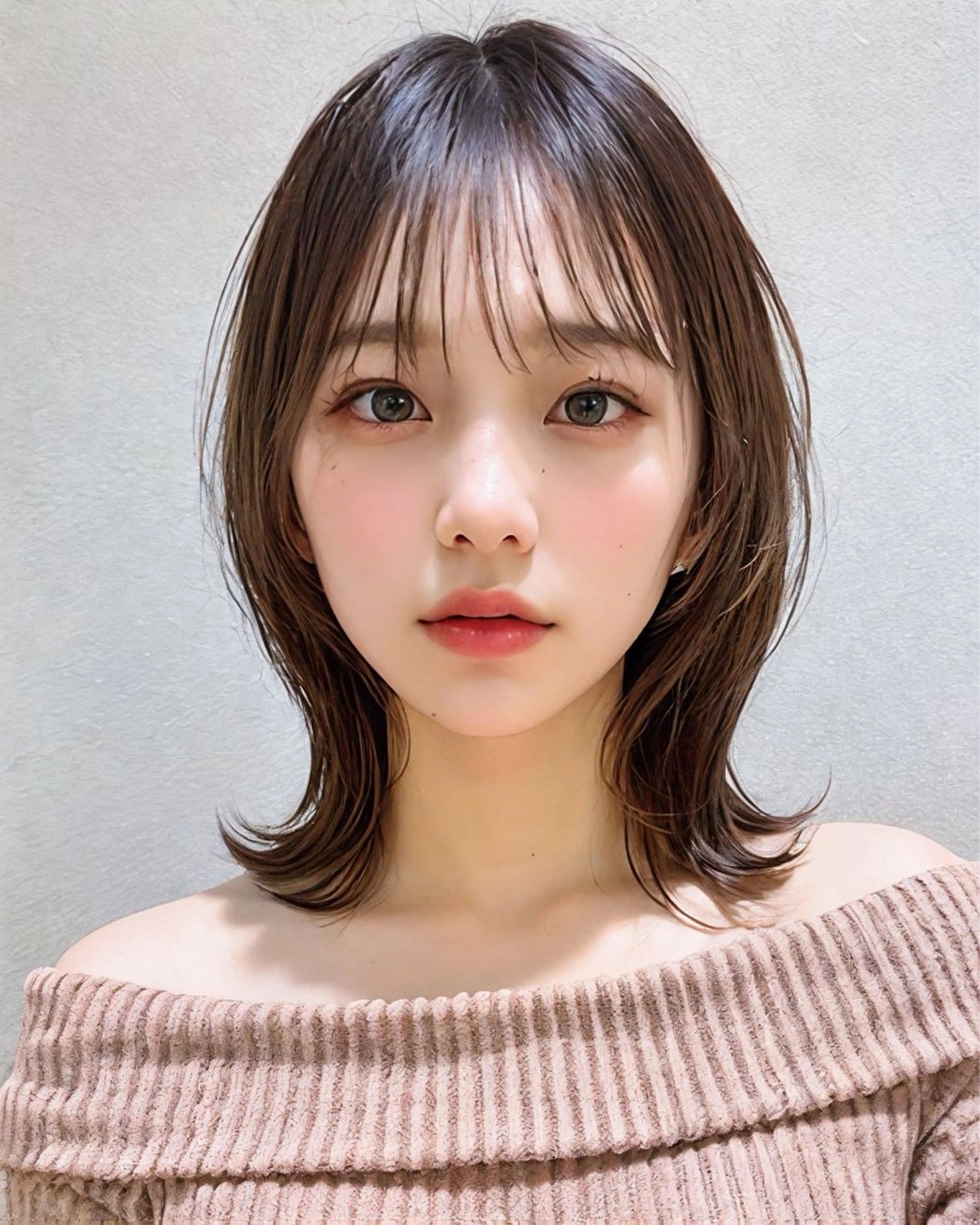 ミディアム ゆうり/ 透明感カラーのヘアスタイル