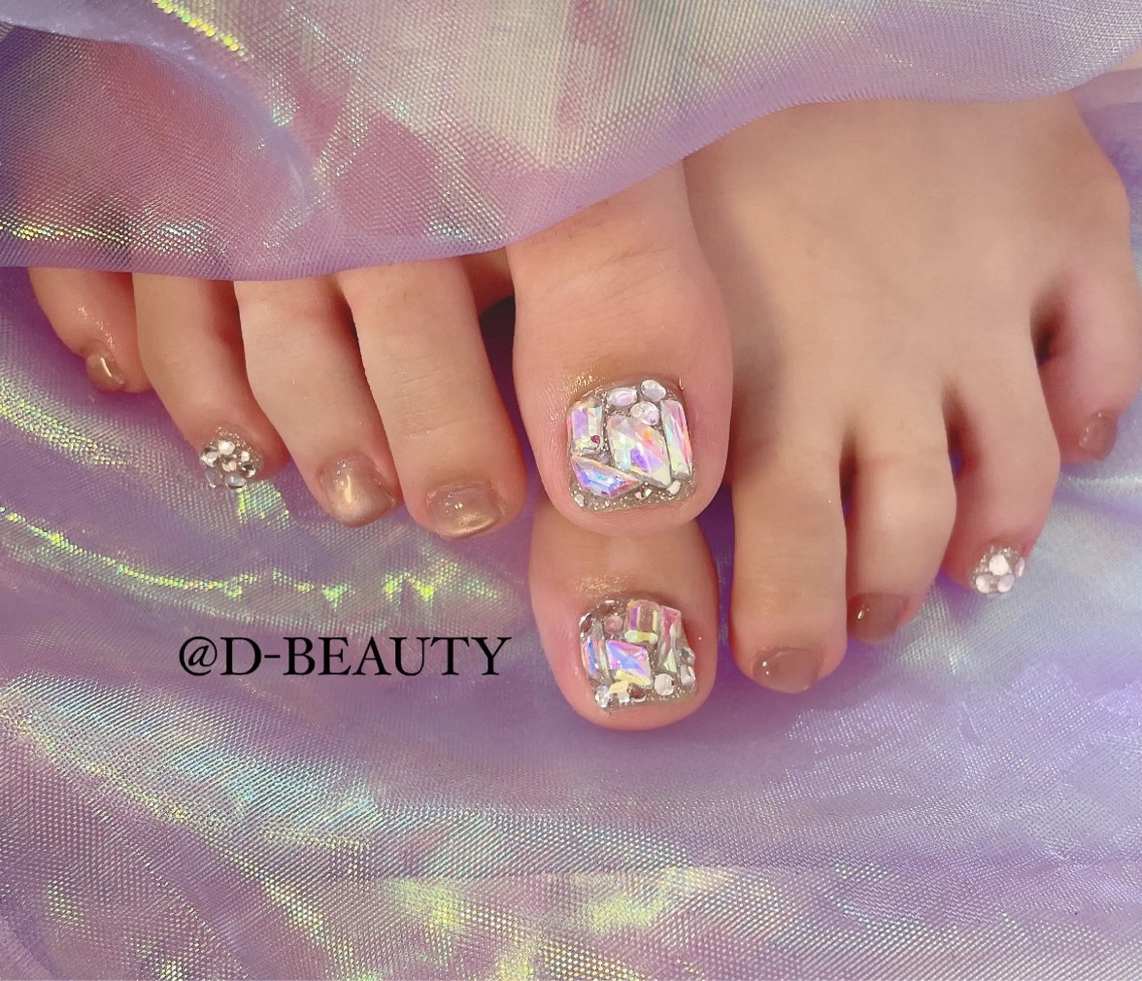 ネイル フットネイル D-BEAUTY Nailsalonのネイルデザイン