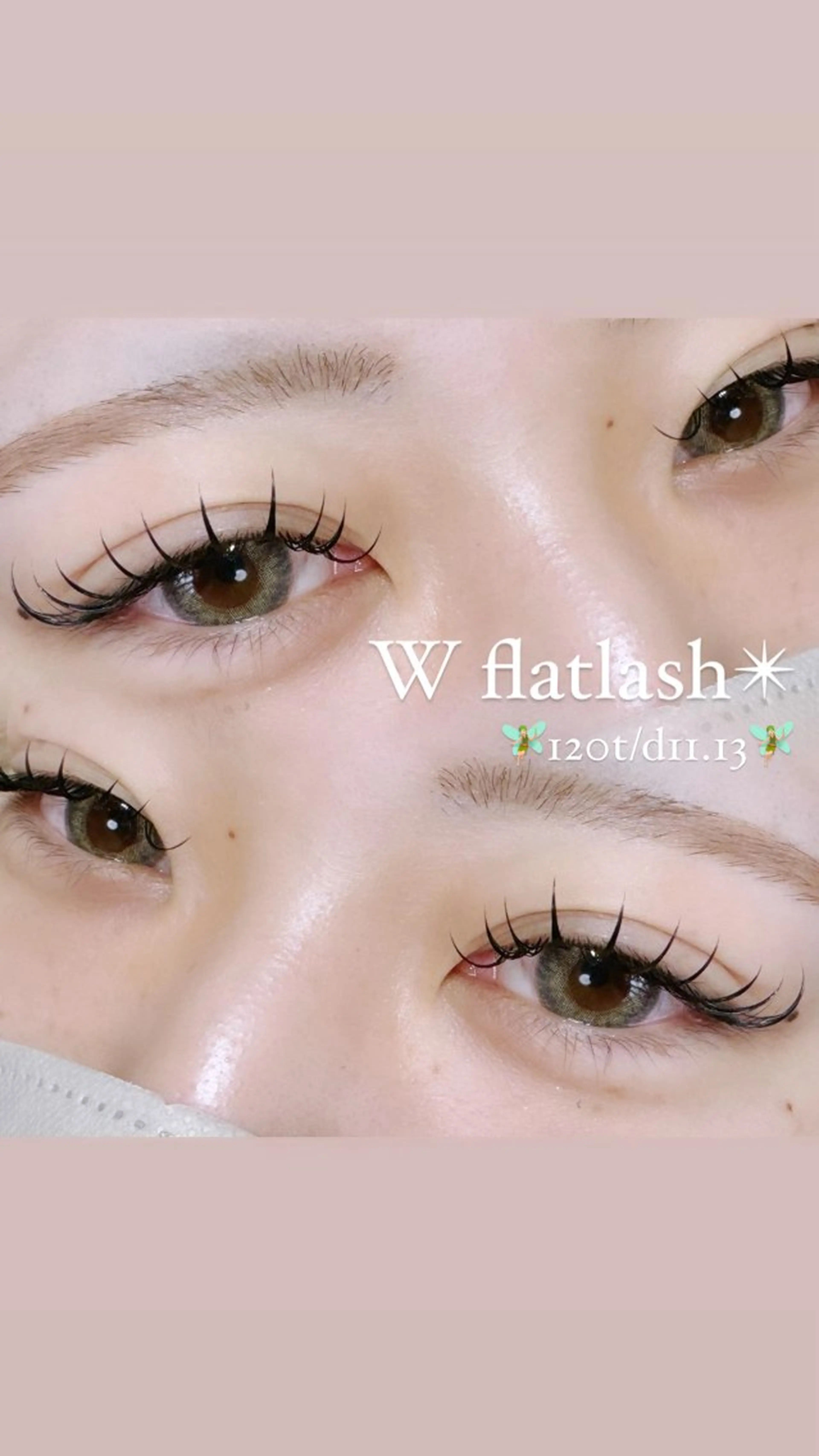 マツエク・マツパ マツエク eyelash salon 華のマツエク・マツパデザイン