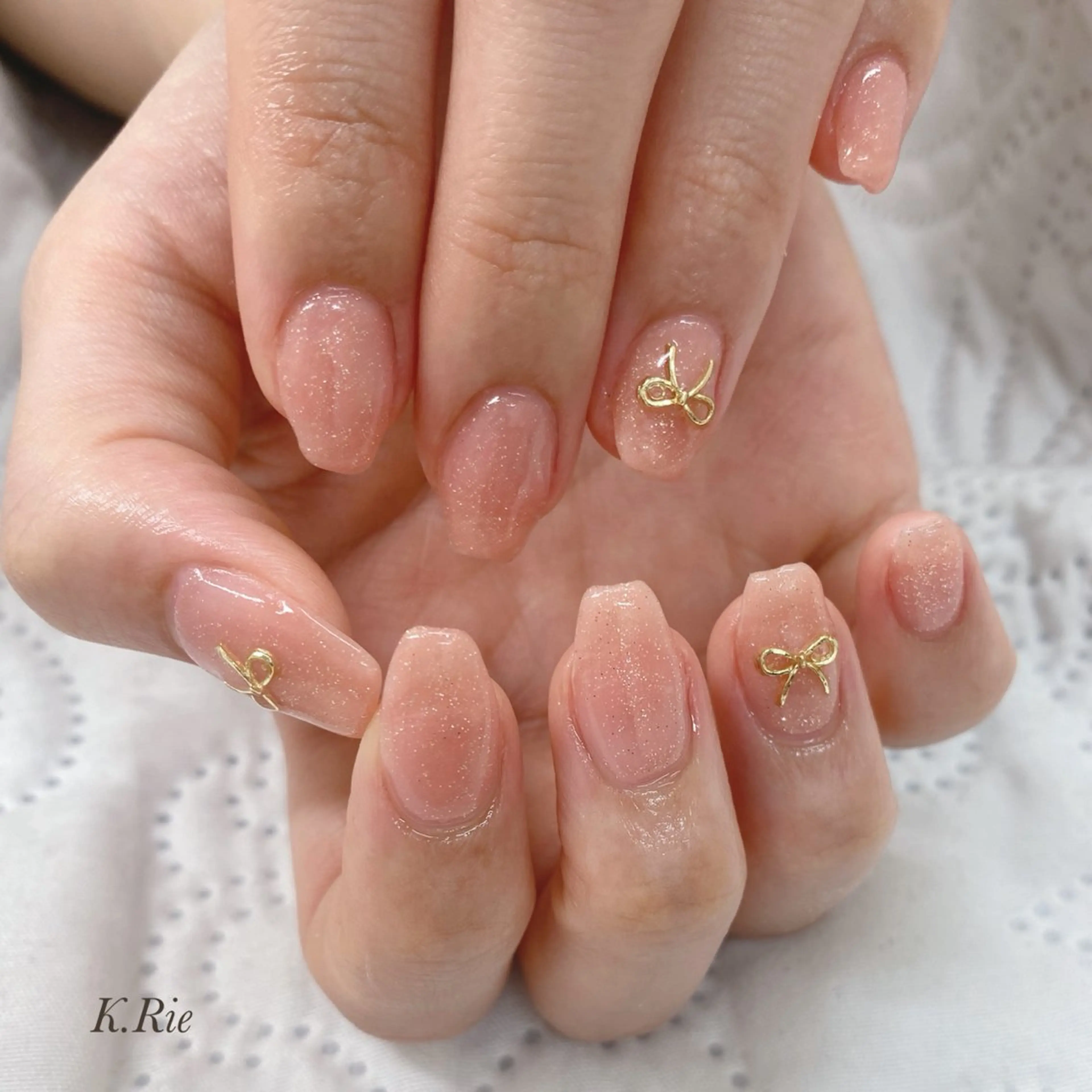 ネイル K. Rie minion 北浦和のネイルデザイン